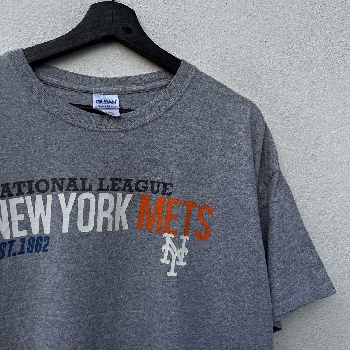 Japanese Brand VINTAGE NEW YORK NATIONAL LEAGUE BIG LOGO TEE Size US XL / EU 56 / 4 - 4 Thumbnail