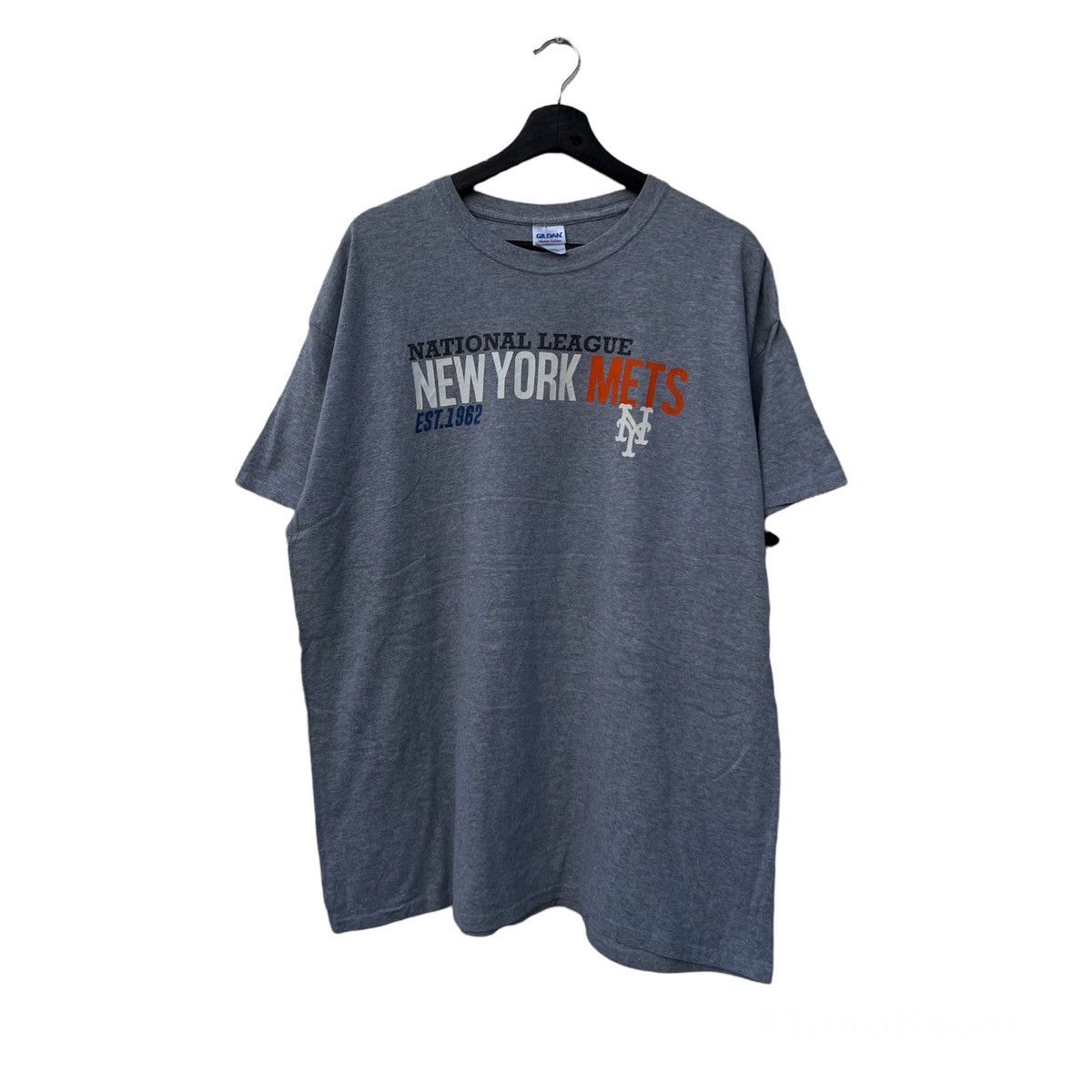 Japanese Brand VINTAGE NEW YORK NATIONAL LEAGUE BIG LOGO TEE Size US XL / EU 56 / 4 - 1 Thumbnail