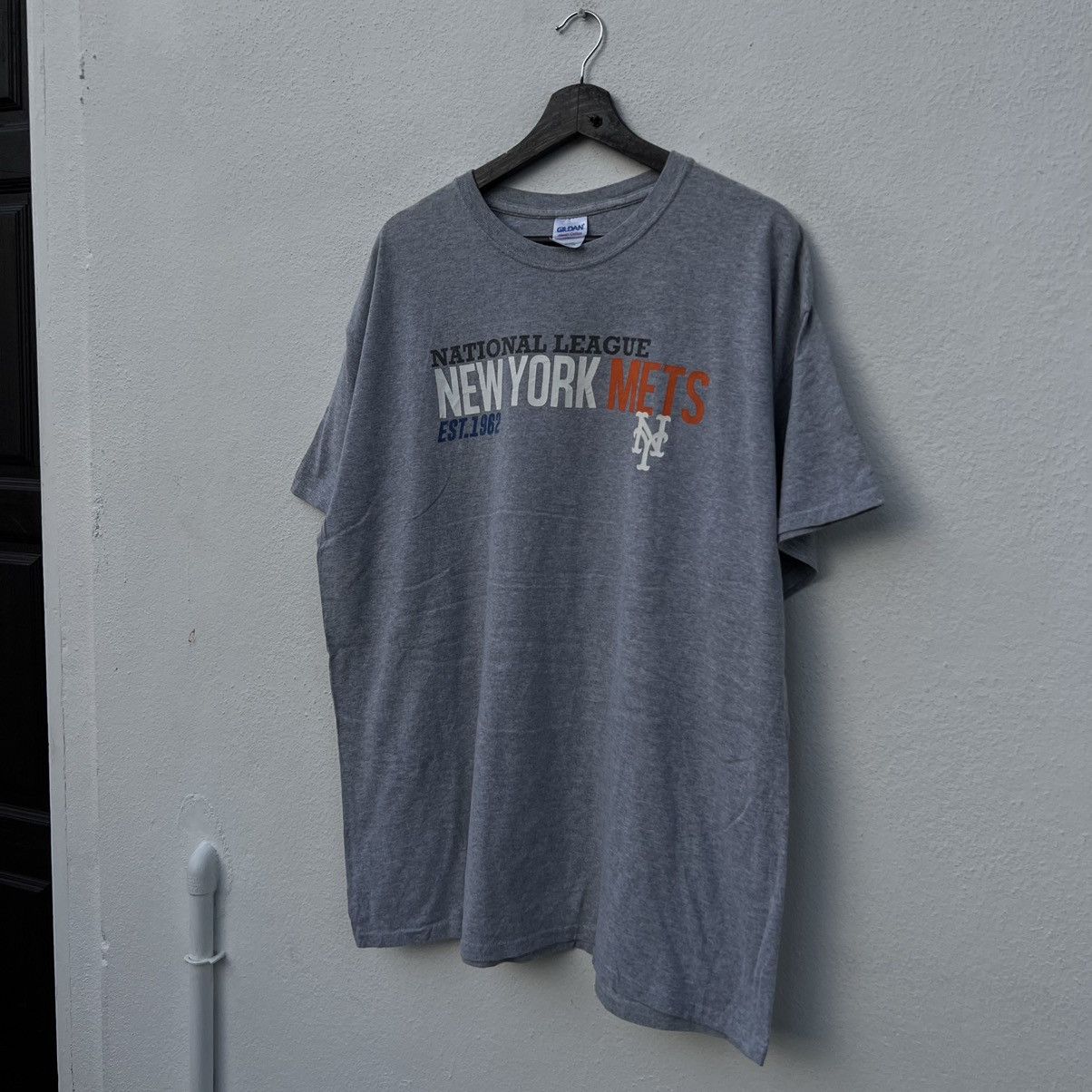 Japanese Brand VINTAGE NEW YORK NATIONAL LEAGUE BIG LOGO TEE Size US XL / EU 56 / 4 - 2 Thumbnail