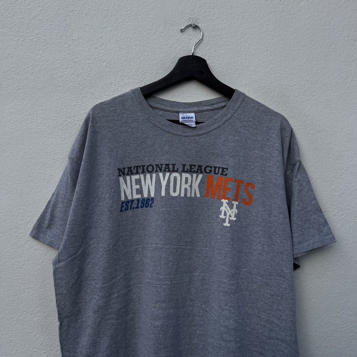 Japanese Brand VINTAGE NEW YORK NATIONAL LEAGUE BIG LOGO TEE Size US XL / EU 56 / 4 - 3 Thumbnail