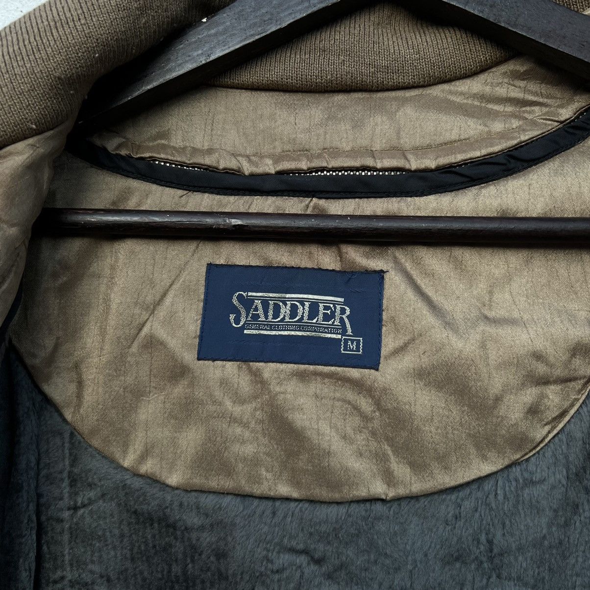 Japanese Brand VINTAGE VARSITY JACKET SADDLER INSPIRED BY ISSEY MIYAKE Size US M / EU 48-50 / 2 - 11 Thumbnail