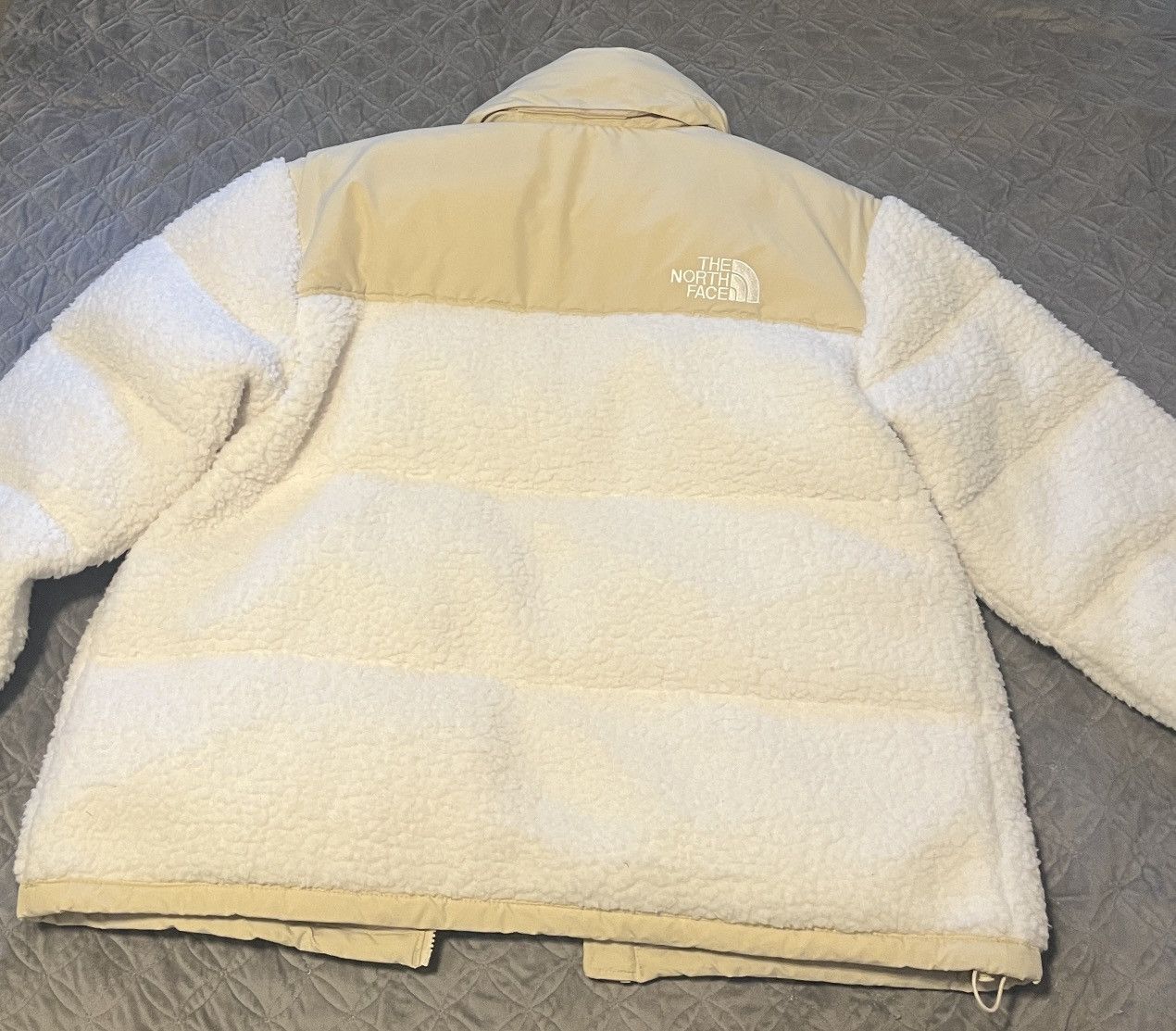 Fluffy North Face Jacket