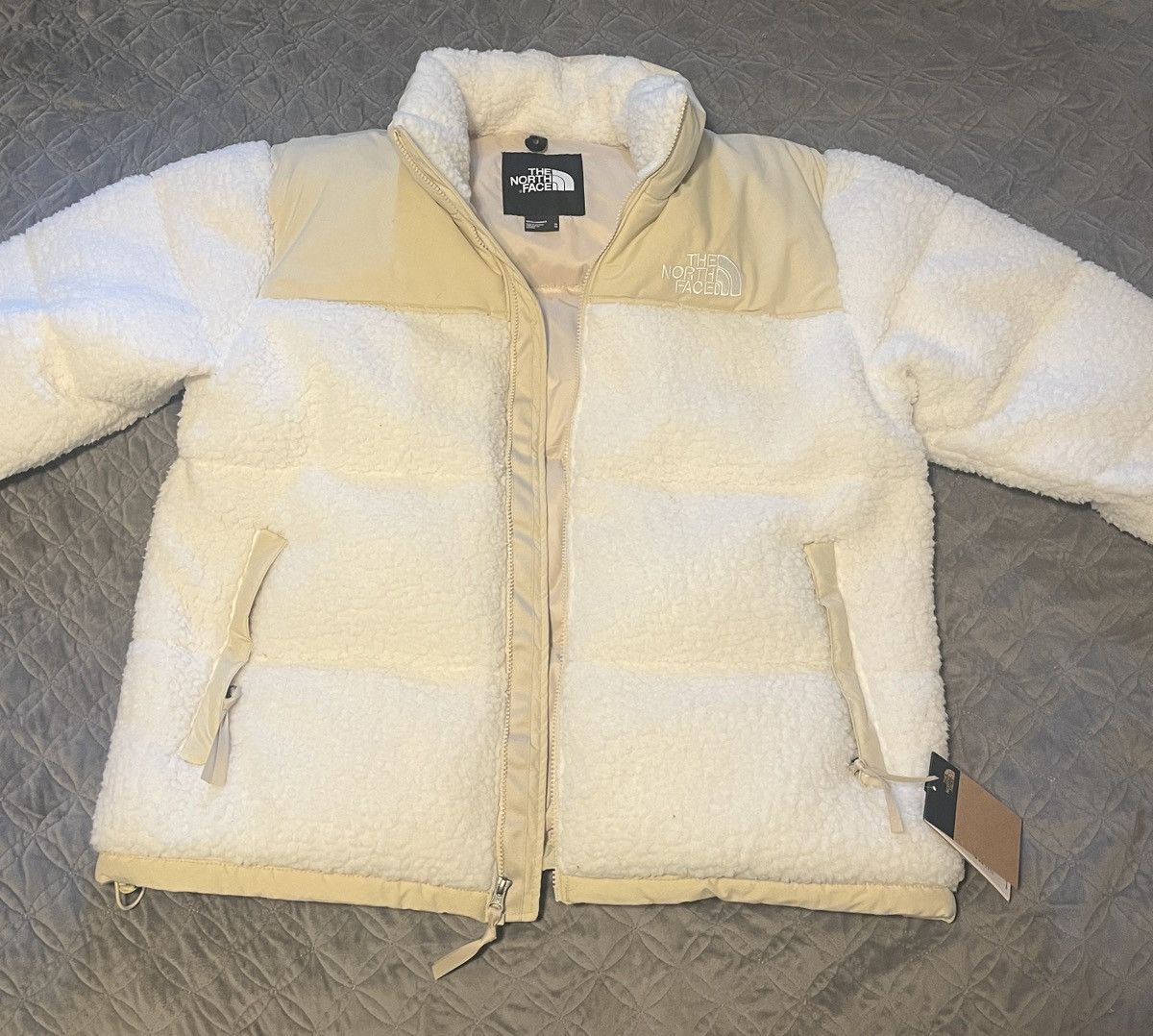 Fluffy North Face Jacket