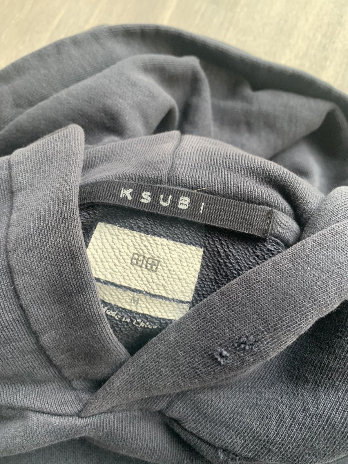 Ksubi Distressed Medium Ksubi Washed Black Sweatshirt Size US M / EU 48-50 / 2 - 3 Thumbnail