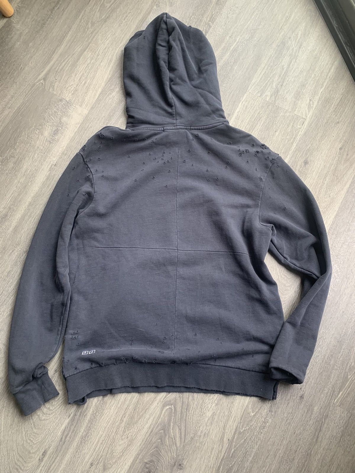 Ksubi Distressed Medium Ksubi Washed Black Sweatshirt Size US M / EU 48-50 / 2 - 4 Thumbnail