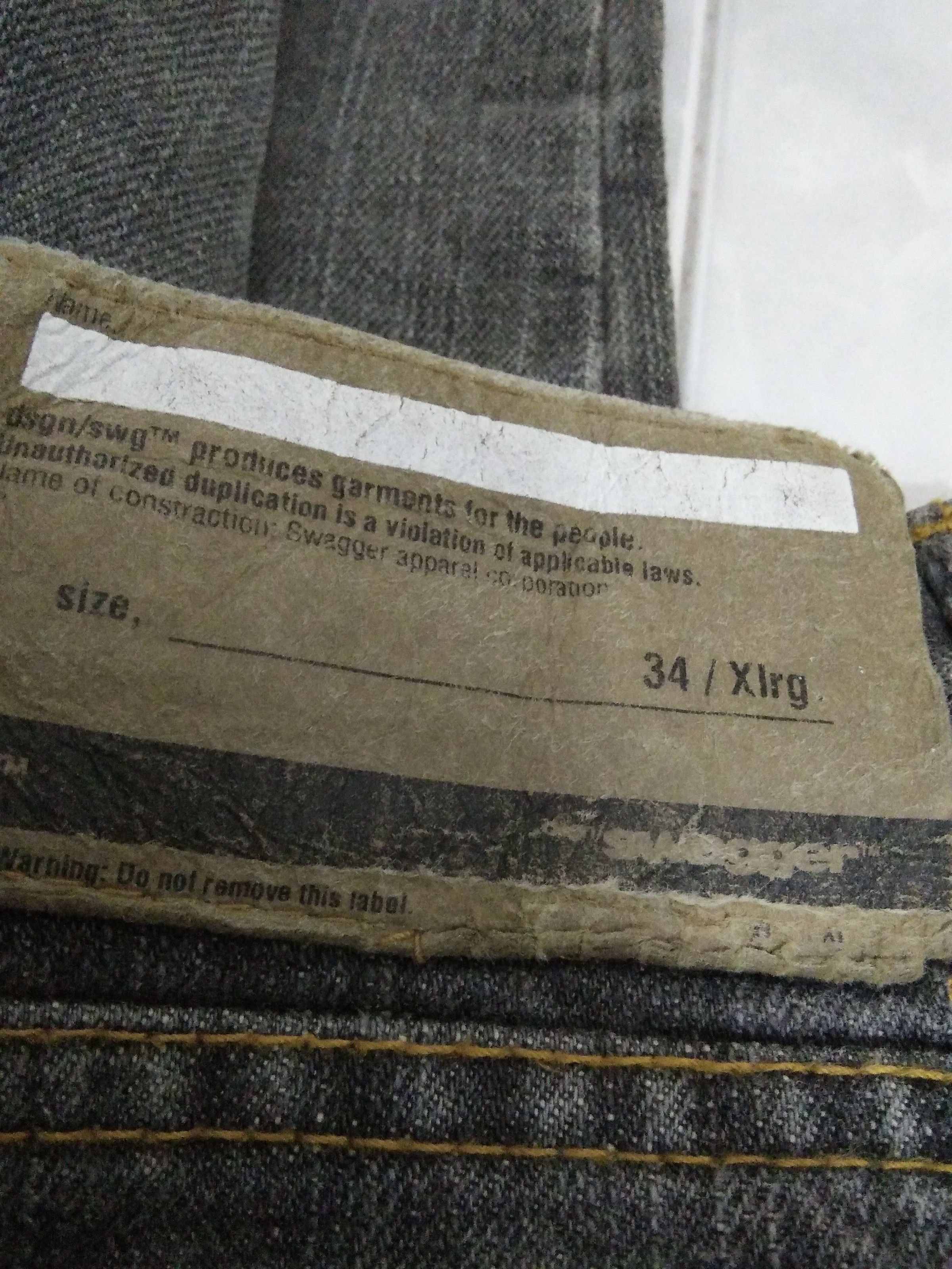 Japanese Brand × Swagger SWAGGER JEANS JAPAN (A340) Size US 36 / EU 52 - 3 Thumbnail