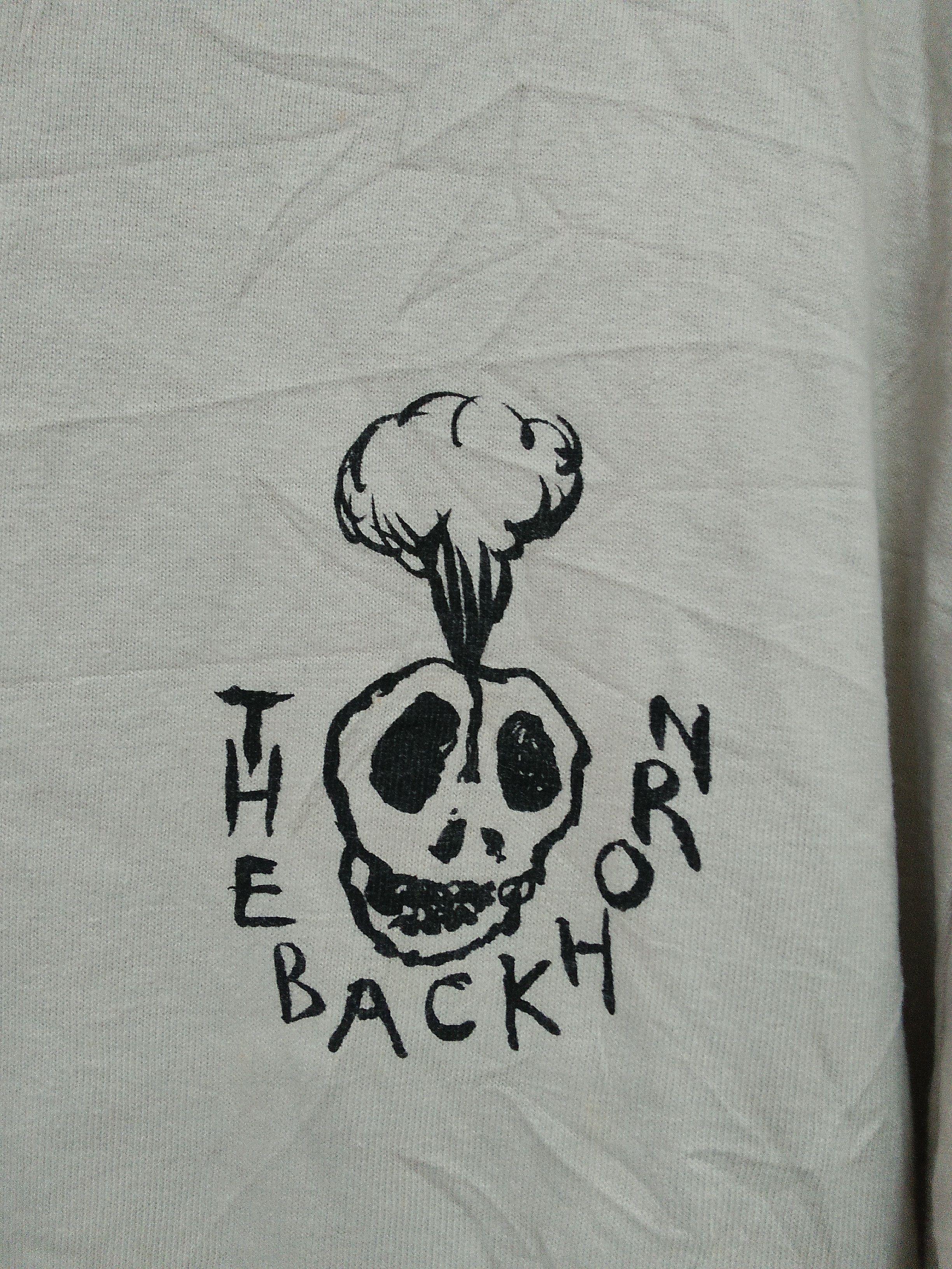 Band Tees DISTORTION ADVISORY THE BACK HORN SHIRT (A970) Size US L / EU 52-54 / 3 - 3 Thumbnail