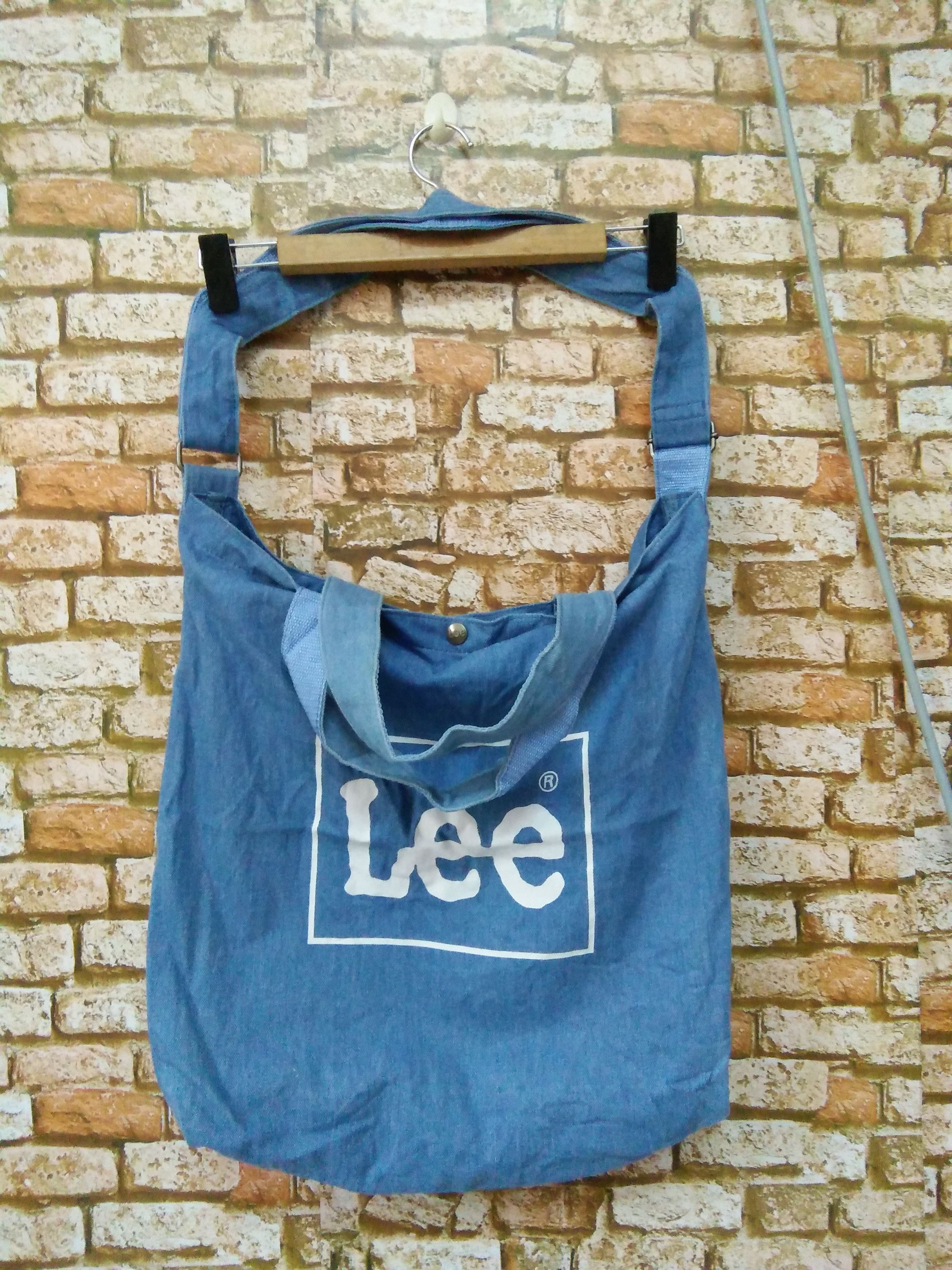 Lee × Vintage LEE VTG DENIM SLING TOTE BAG (A798) Size ONE SIZE - 1 Thumbnail