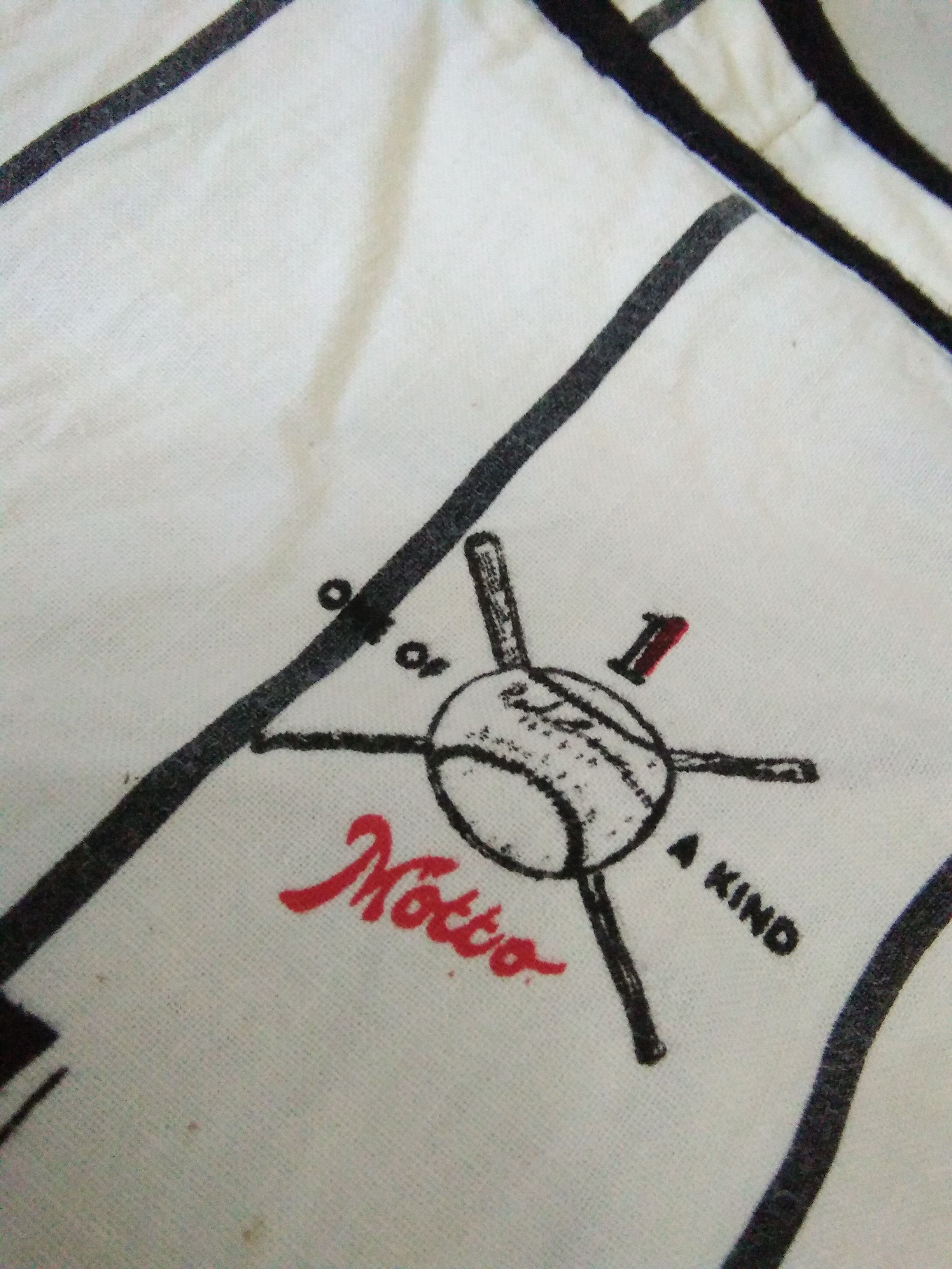 Japanese Brand × Vintage BASEBALL MOTTO REDDIT SHIRT VTG PIT 18 (A814) Size US M / EU 48-50 / 2 - 5 Thumbnail