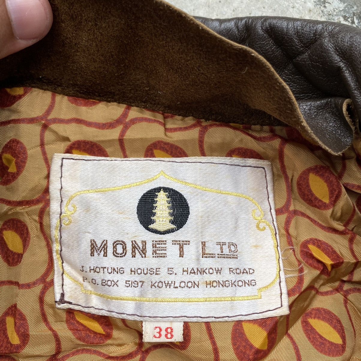 Japanese Brand Genuine Leather Biker Jacket Motorcyle Vintage Japan. #A1 Size US M / EU 48-50 / 2 - 9 Thumbnail