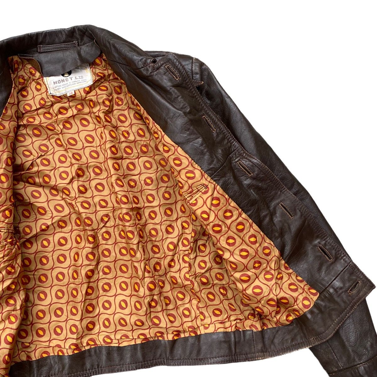 Japanese Brand Genuine Leather Biker Jacket Motorcyle Vintage Japan. #A1 Size US M / EU 48-50 / 2 - 5 Thumbnail