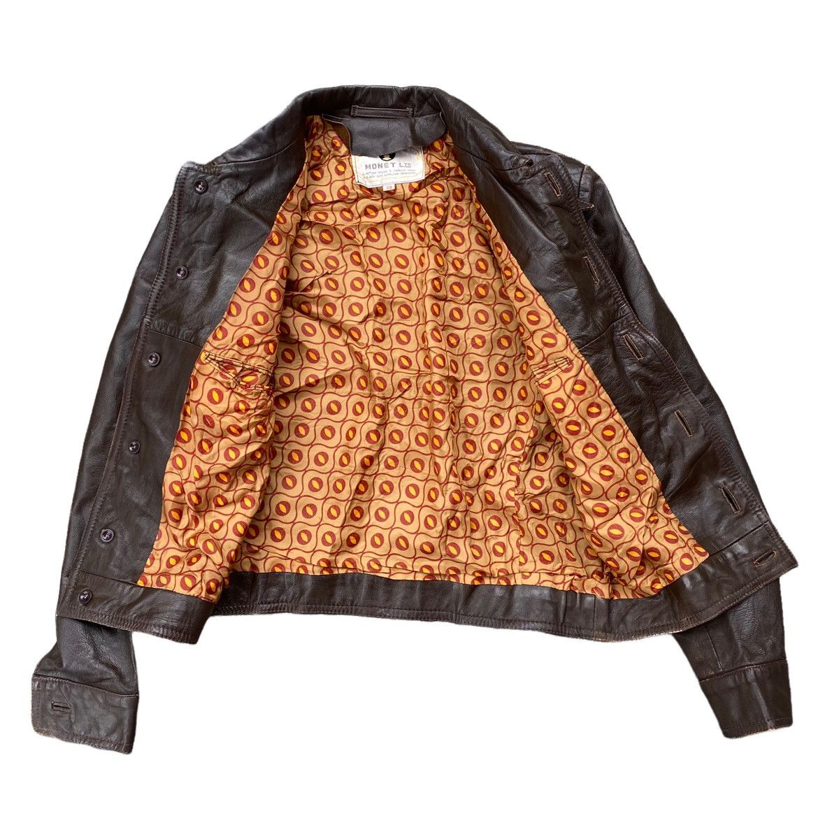 Japanese Brand Genuine Leather Biker Jacket Motorcyle Vintage Japan. #A1 Size US M / EU 48-50 / 2 - 3 Thumbnail