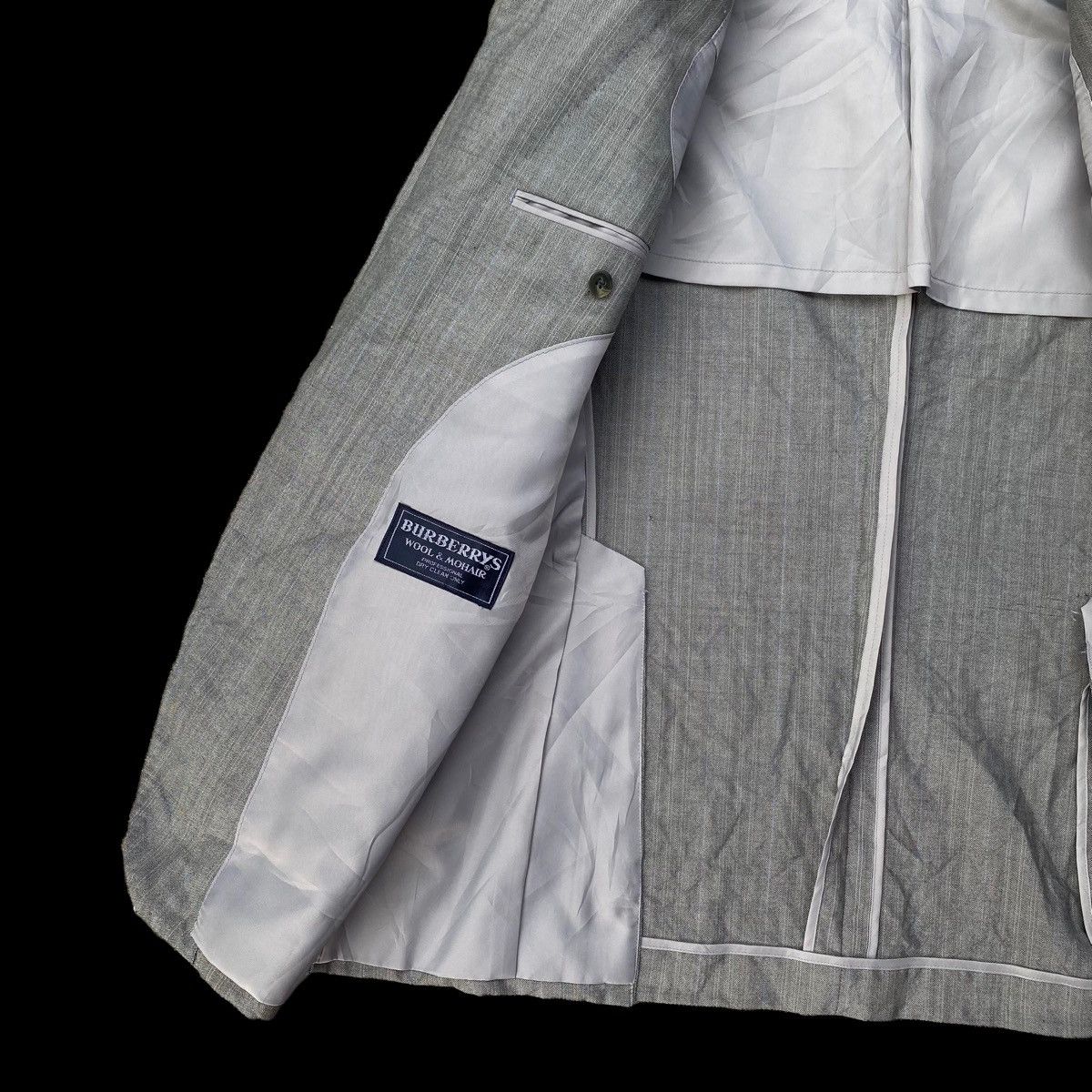 Burberry BURBERRY VINTAGE BLAZER JACKET. #A1 Size 50R - 7 Thumbnail