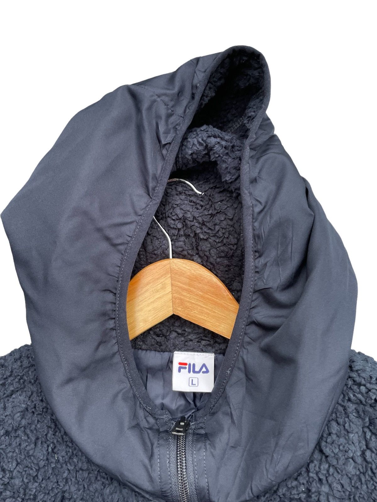 Engineered Garments Fila Engineered Garment Bomber Sherpa Jacket Size US L / EU 52-54 / 3 - 9 Thumbnail