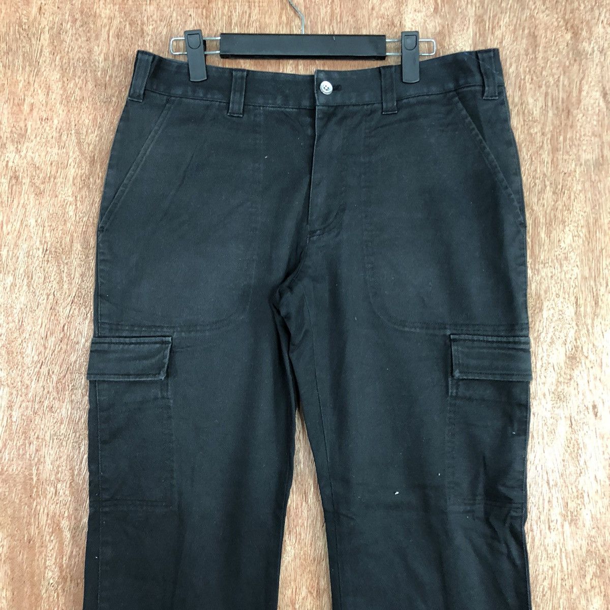 Mizuno DLL MIzuno golf Black Multipocket Cargo Pants #c647 Size US 31 - 2 Thumbnail