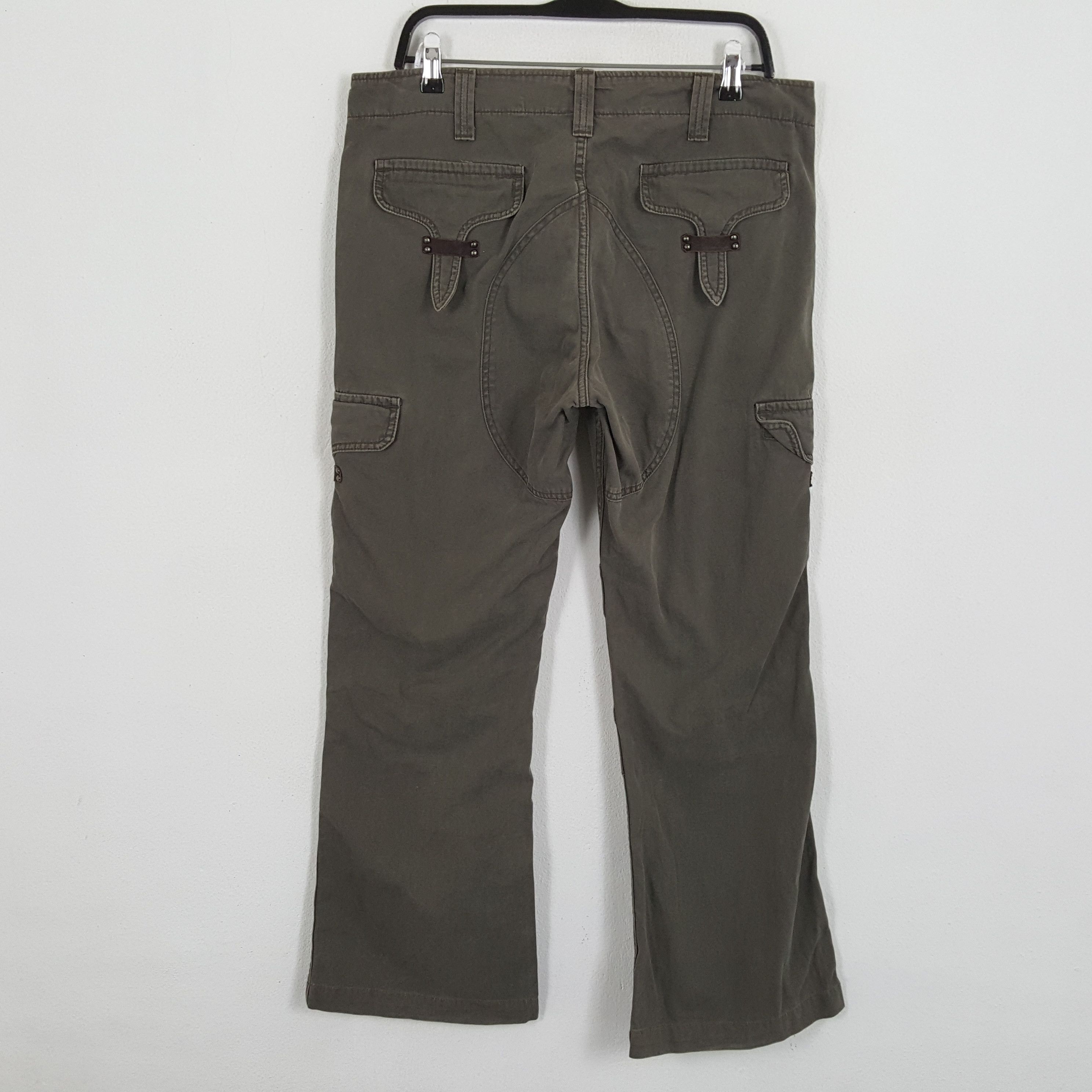Alpha Industries × Vintage ALPHA INDUSTRIES Cargo Tactical Pockets Streetwear Pants Size US 35 - 4 Thumbnail
