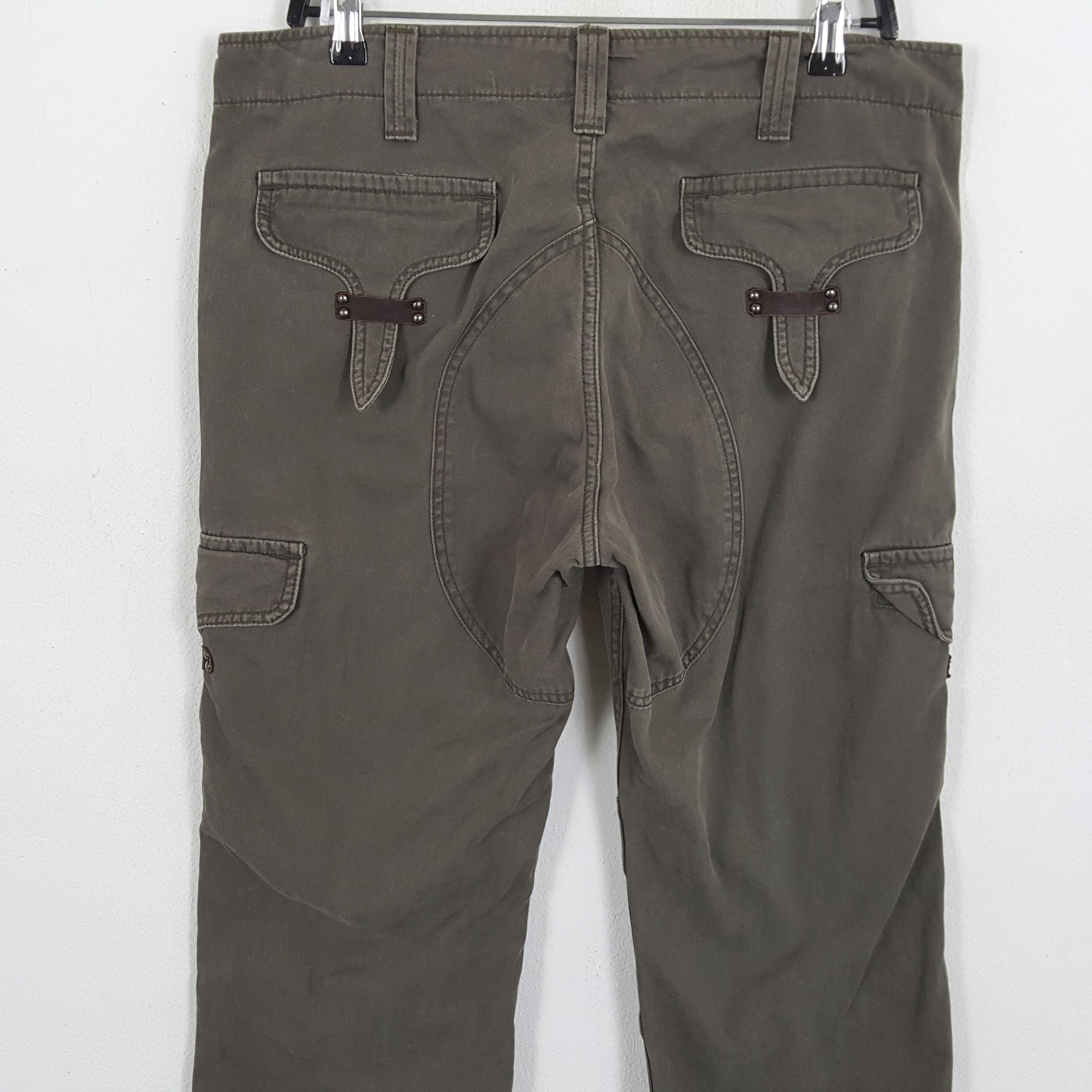 Alpha Industries × Vintage ALPHA INDUSTRIES Cargo Tactical Pockets Streetwear Pants Size US 35 - 5 Thumbnail