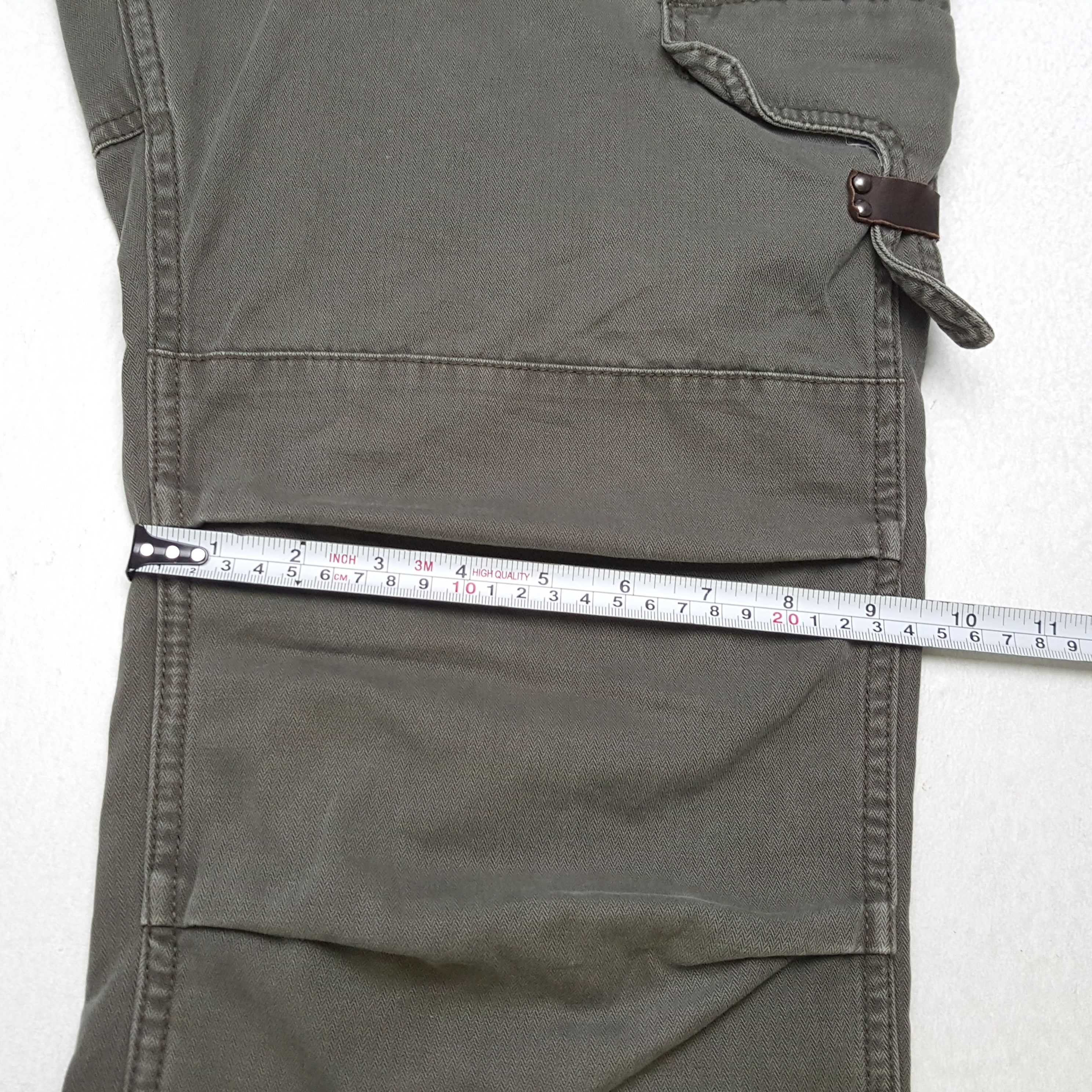 Alpha Industries × Vintage ALPHA INDUSTRIES Cargo Tactical Pockets Streetwear Pants Size US 35 - 10 Thumbnail