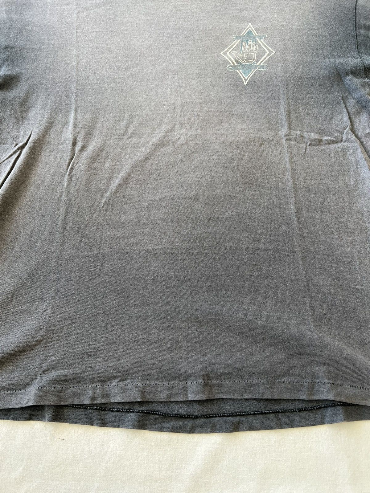 Body Glove × Vintage Vintage 1995 Body Glove Thrashed Faded Black Tee (Surf Style Size US XL / EU 56 / 4 - 7 Thumbnail