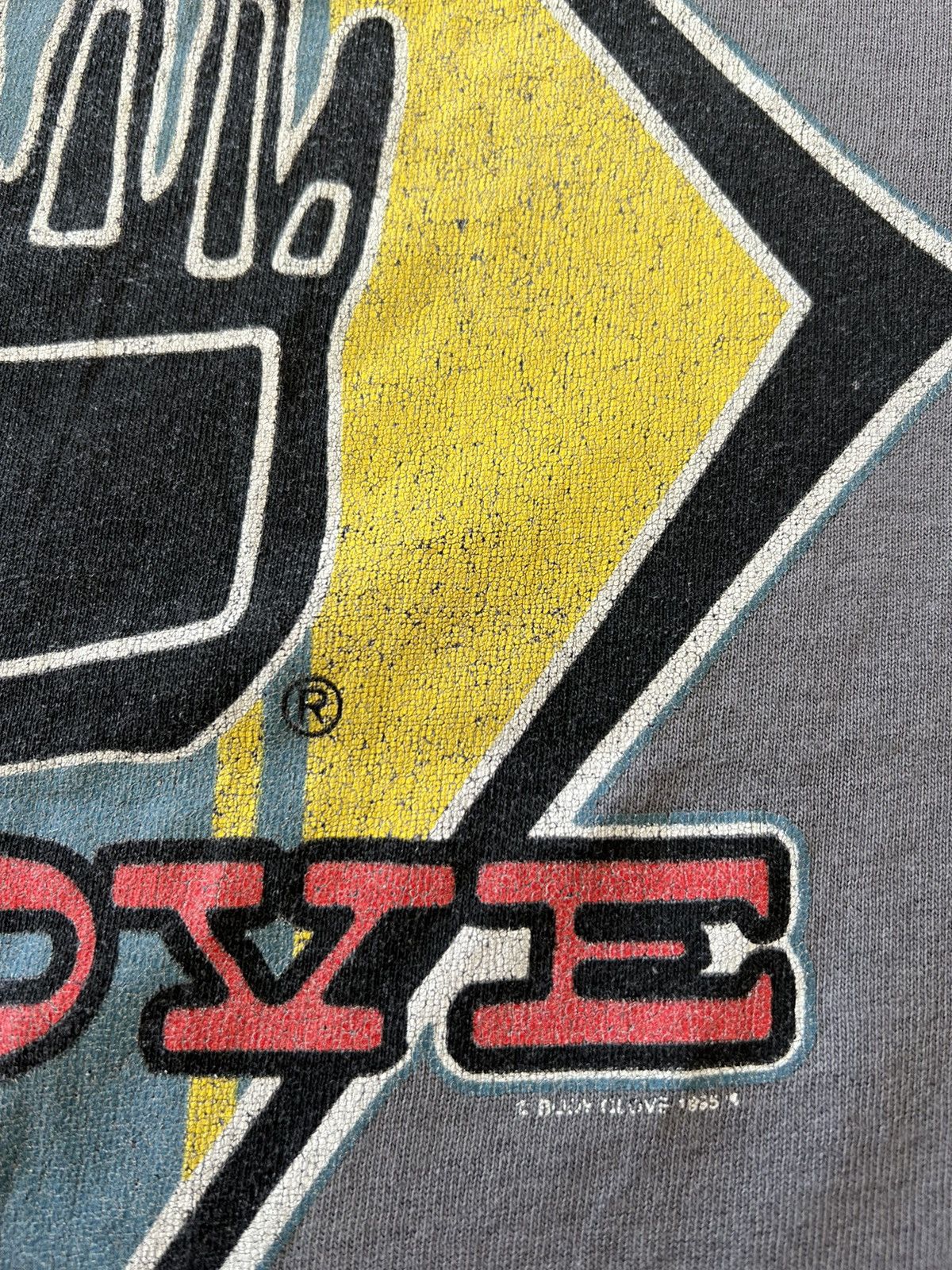 Body Glove × Vintage Vintage 1995 Body Glove Thrashed Faded Black Tee (Surf Style Size US XL / EU 56 / 4 - 24 Thumbnail