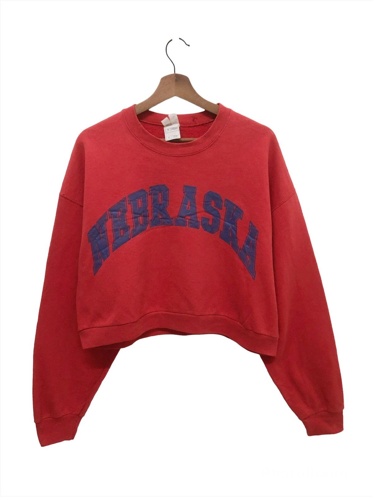 Vintage VINTAGE NEBRASKA CROP SWEATSHIRTS Size XL / US 12-14 / IT 48-50 - 1 Thumbnail