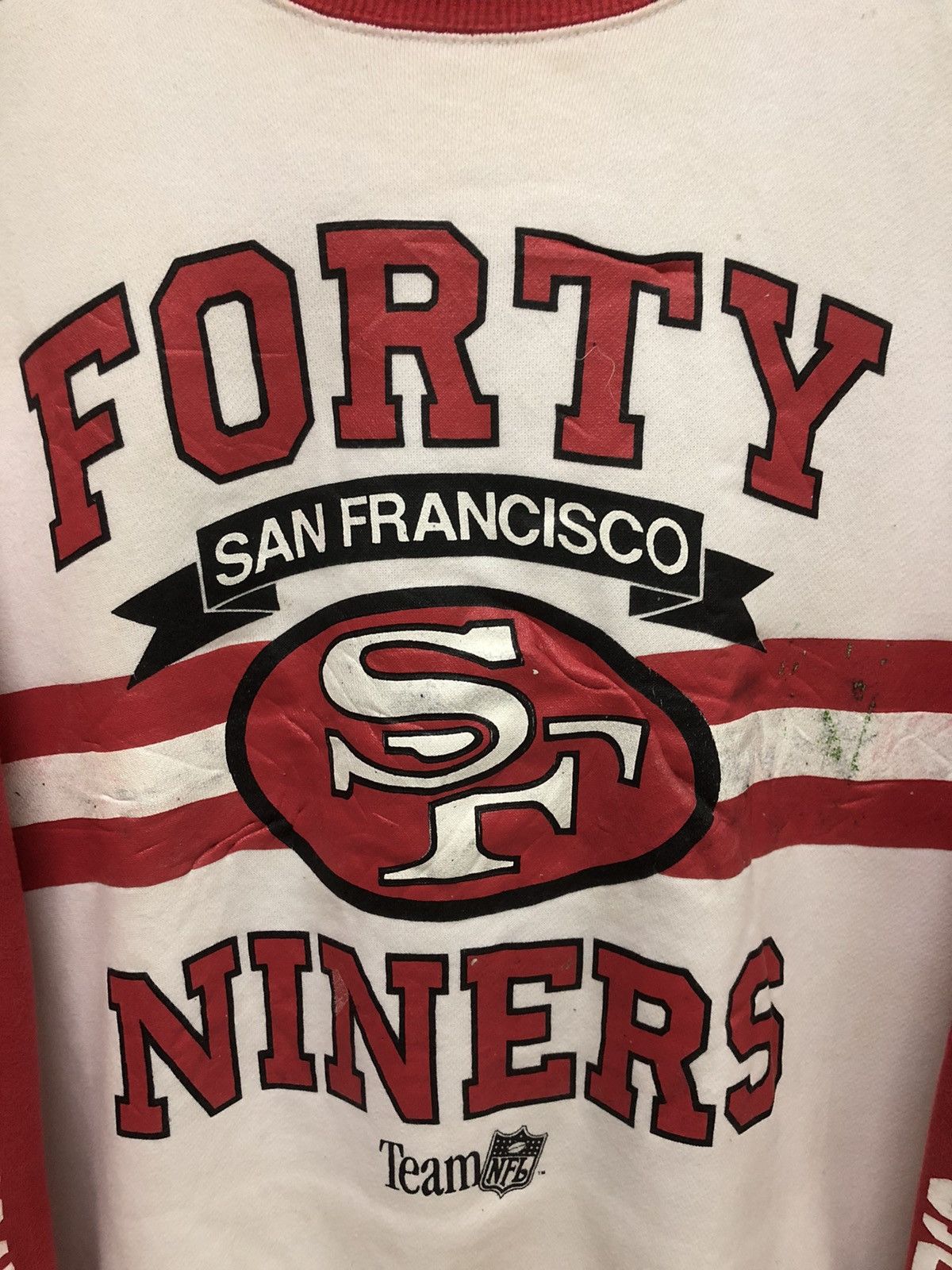 NFL VINTAGE SF FORTRT NINERS JUMPER SWEATSHIRT Size US M / EU 48-50 / 2 - 2 Thumbnail