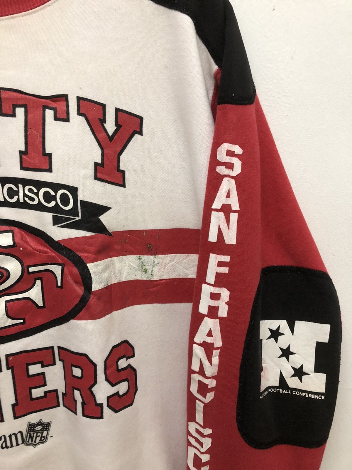 NFL VINTAGE SF FORTRT NINERS JUMPER SWEATSHIRT Size US M / EU 48-50 / 2 - 6 Thumbnail