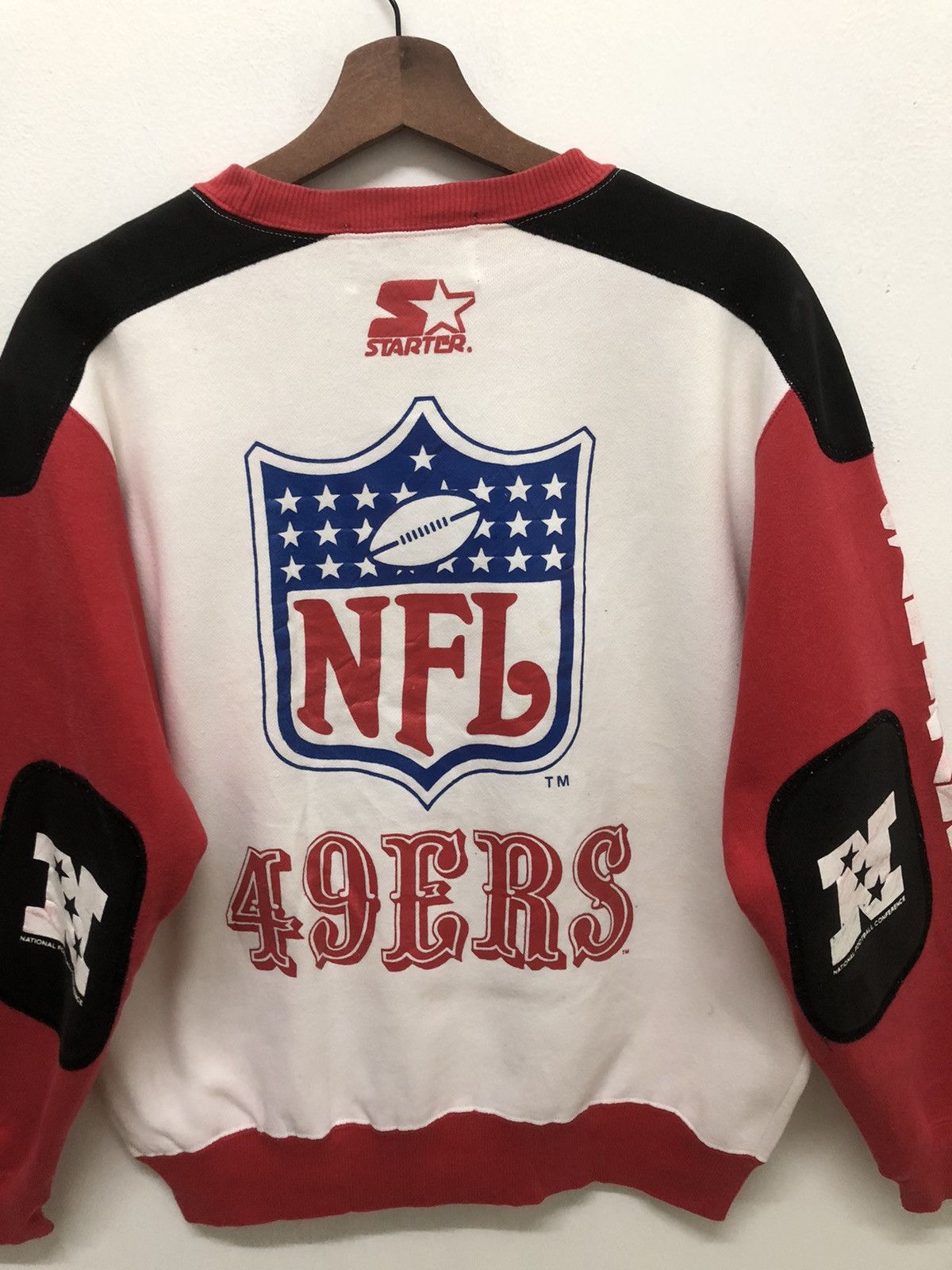 NFL VINTAGE SF FORTRT NINERS JUMPER SWEATSHIRT Size US M / EU 48-50 / 2 - 3 Thumbnail