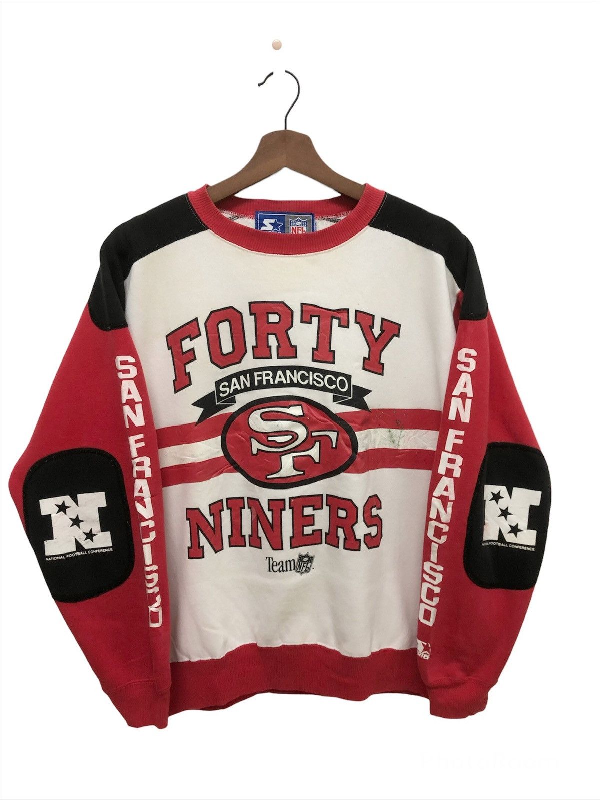 NFL VINTAGE SF FORTRT NINERS JUMPER SWEATSHIRT Size US M / EU 48-50 / 2 - 1 Thumbnail