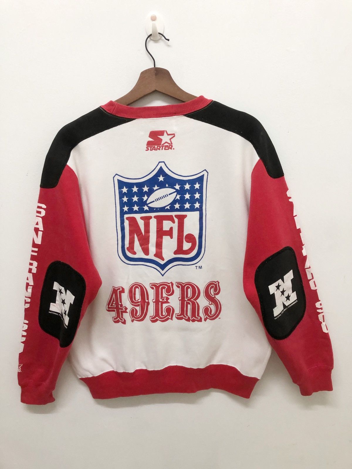 NFL VINTAGE SF FORTRT NINERS JUMPER SWEATSHIRT Size US M / EU 48-50 / 2 - 4 Thumbnail