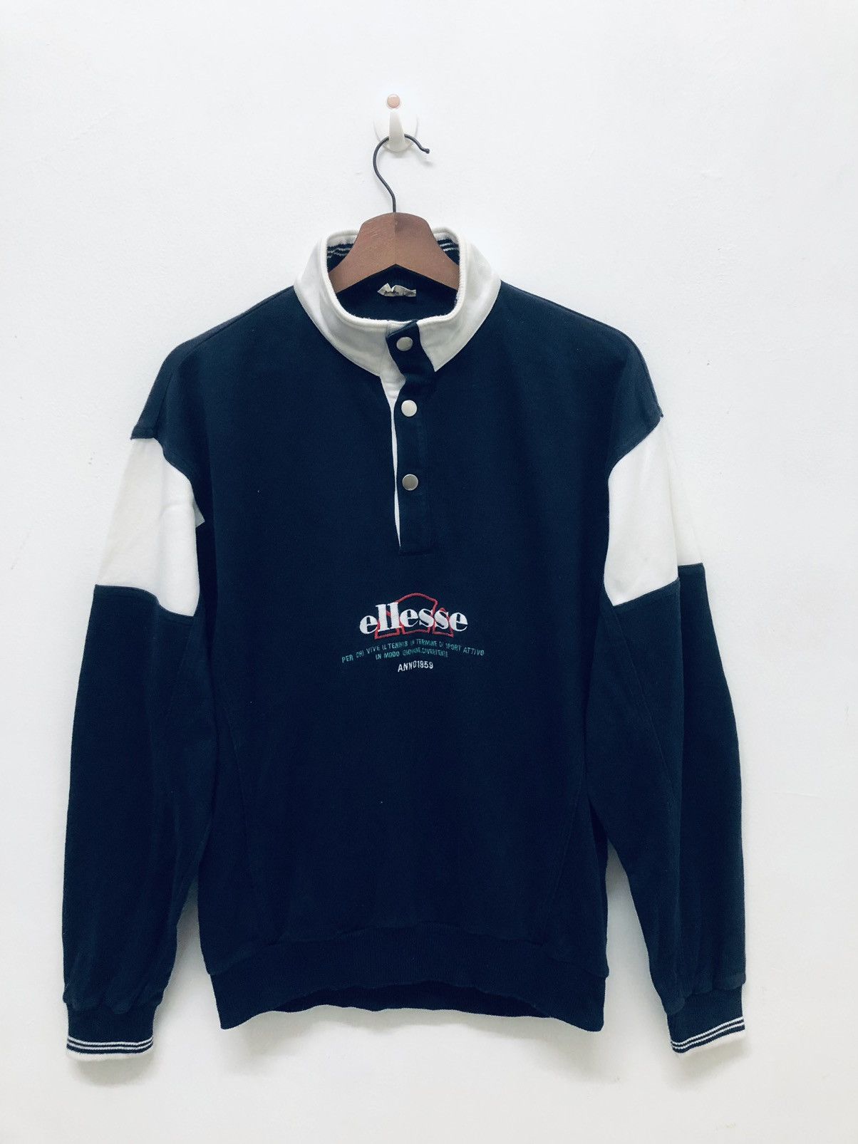 Ellesse × Vintage VINTAGE ELLESSE CREWNECK JUMPER SWEATSHIRT Size US M / EU 48-50 / 2 - 2 Thumbnail