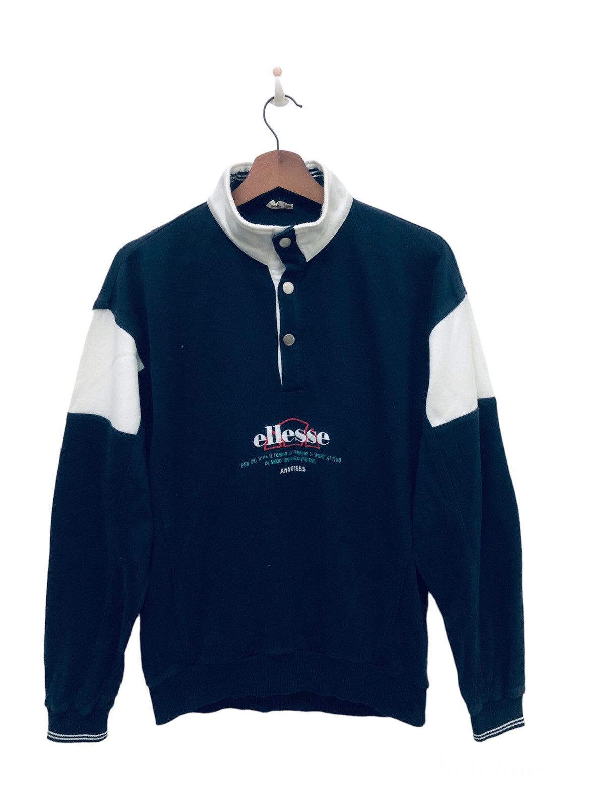 Ellesse × Vintage VINTAGE ELLESSE CREWNECK JUMPER SWEATSHIRT Size US M / EU 48-50 / 2 - 1 Thumbnail