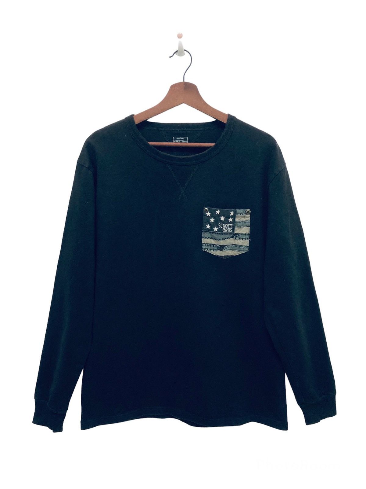 Schott VINTAGE SCHOTT BROSS NEW YORK SWEATSHIRT JUMPER Size US M / EU 48-50 / 2 - 1 Thumbnail