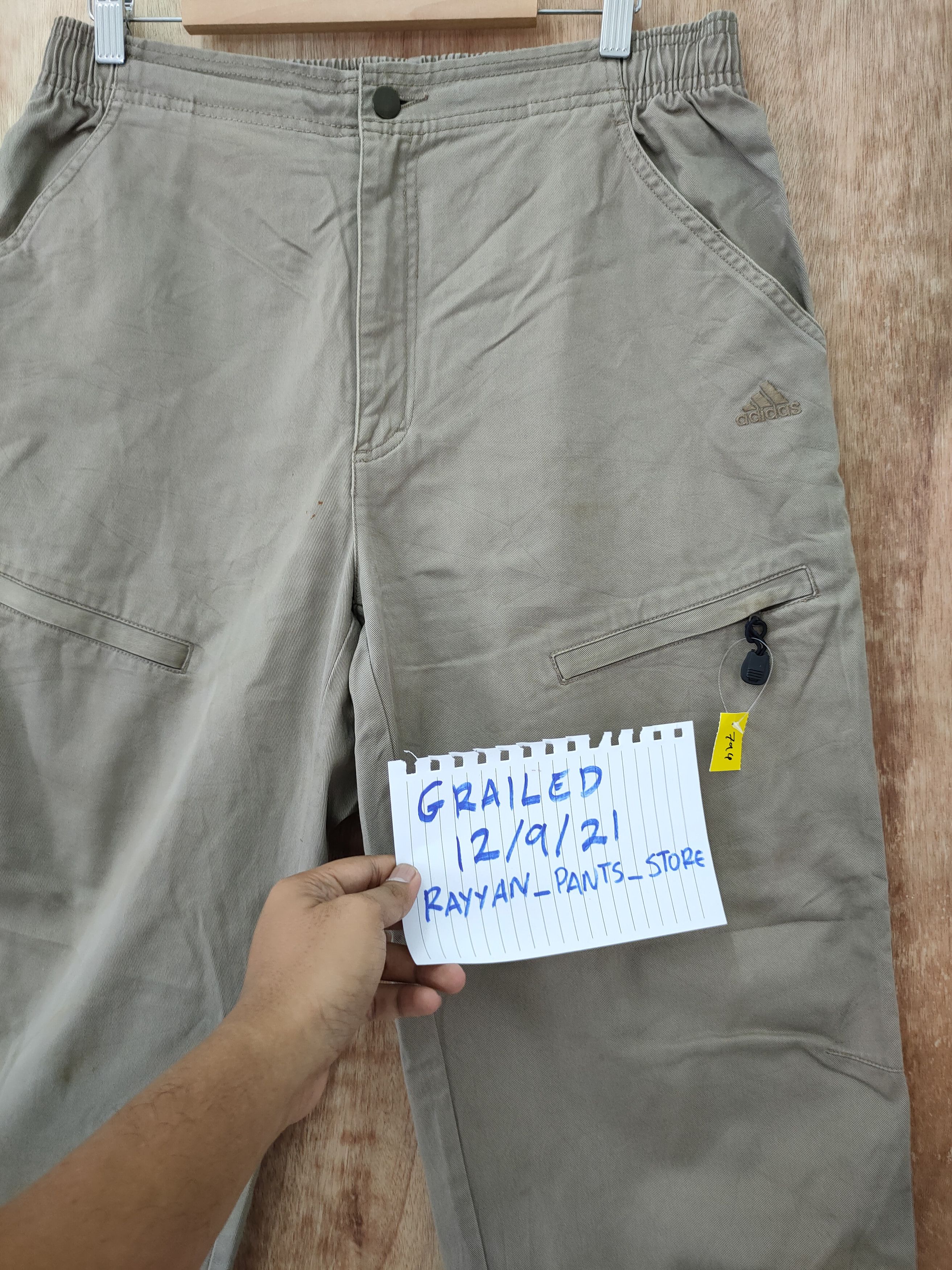Adidas DL Adidas hiking sportwear track multipocket easy pants #794 Size US 32 / EU 48 - 12 Thumbnail