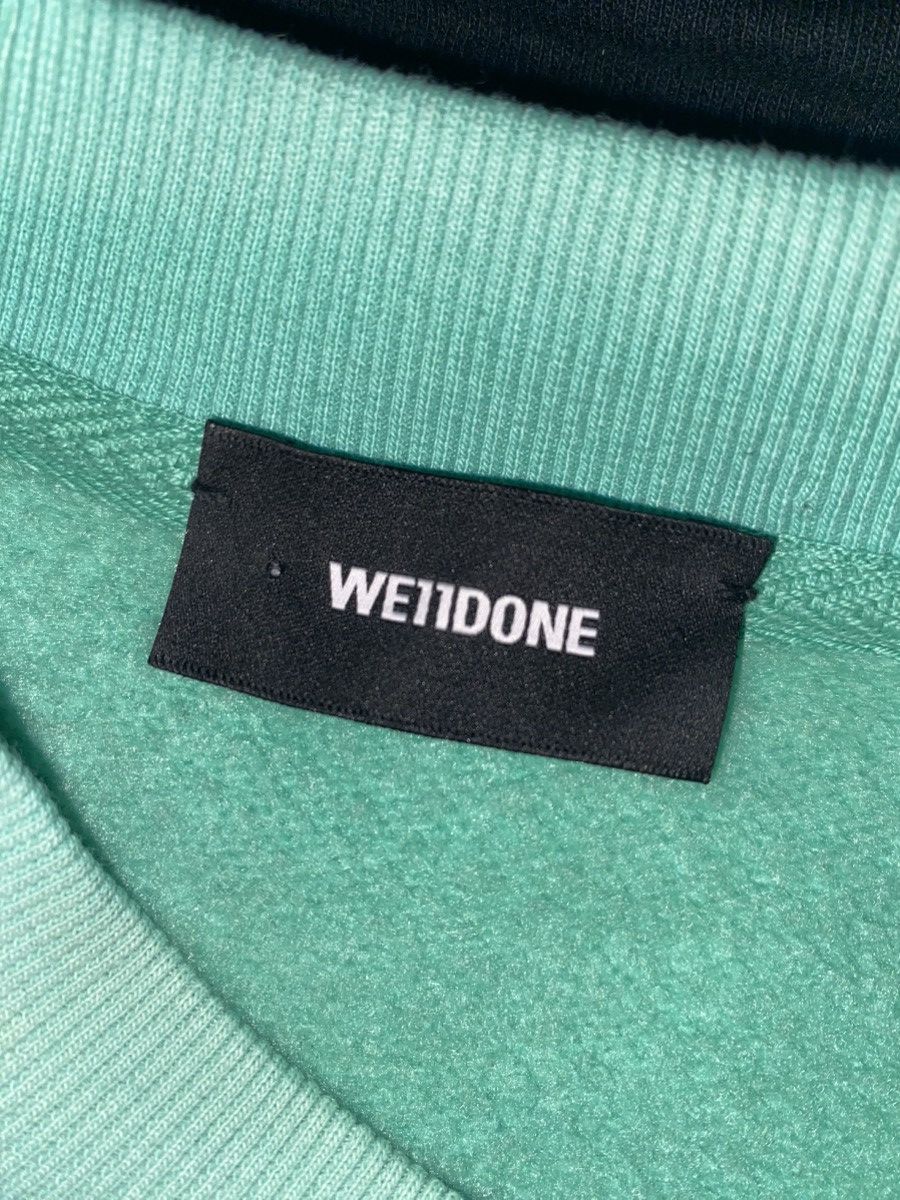 WE11DONE We11Done Ombré Dyed Logo Sweater Size US M / EU 48-50 / 2 - 4 Thumbnail