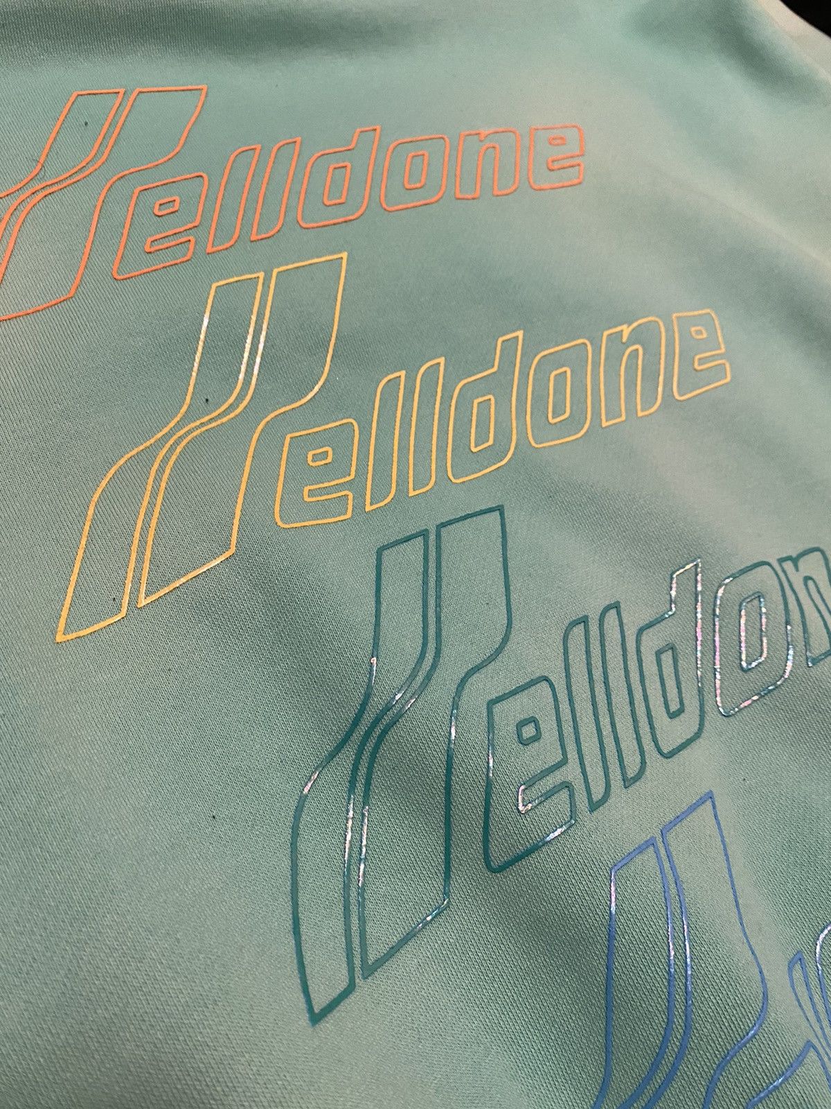 WE11DONE We11Done Ombré Dyed Logo Sweater Size US M / EU 48-50 / 2 - 3 Thumbnail