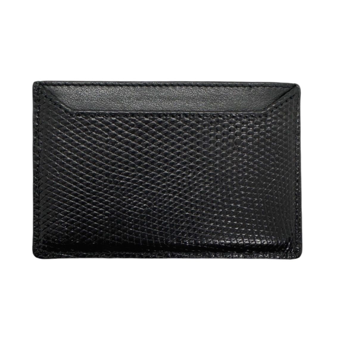 Prada Prada Lizard Card Holder Wallet Size ONE SIZE - 2 Thumbnail