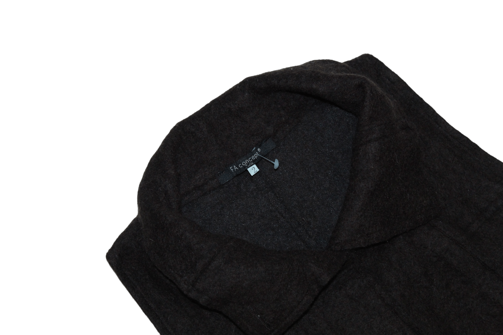 Other FA concept Paris Brush Wool Sleeveless Trapeze Tunic Gilet Size M / US 6-8 / IT 42-44 - 2 Thumbnail