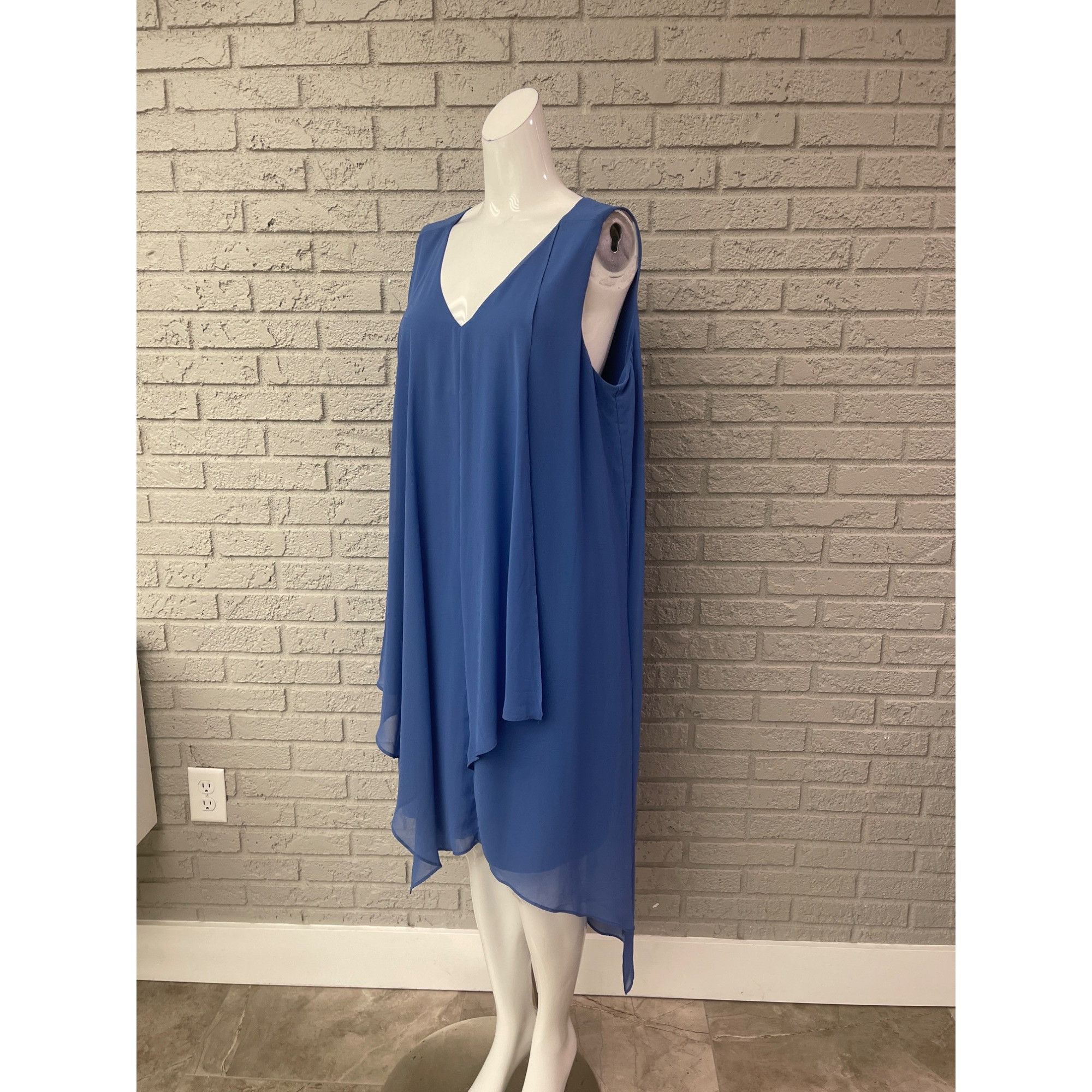 chicos chiffon hem dress Travelers Chiffon Hem Dress