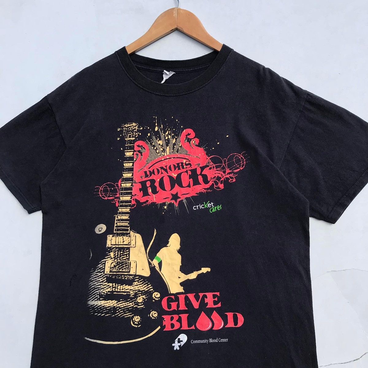 Band Tees RARE🔥 Donors Rock • Give Blood Size US L / EU 52-54 / 3 - 2 Thumbnail