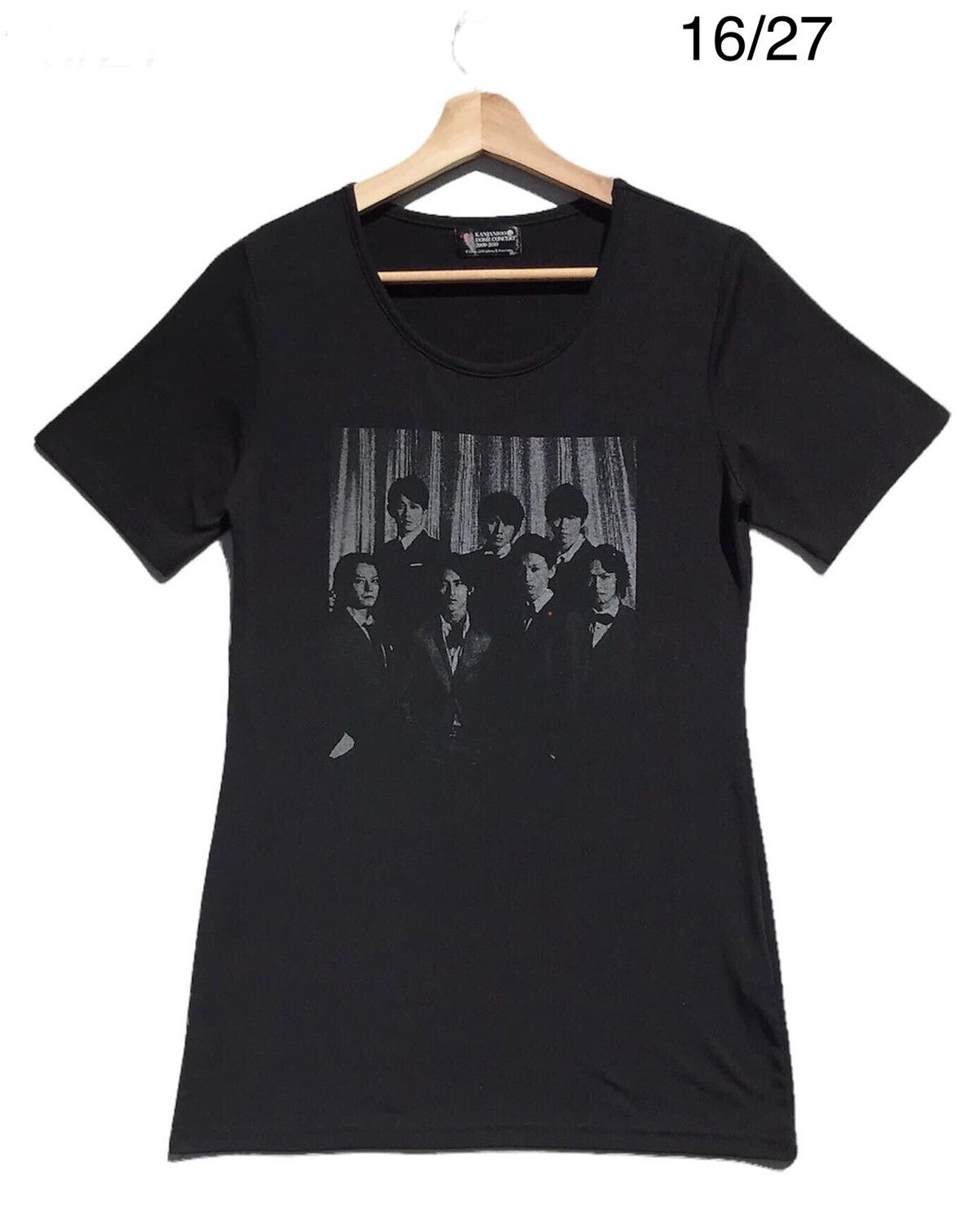 image of Band Tees x Vintage Kanjani Dome Concert 2009-2010 in Black, Women's (Size Small)