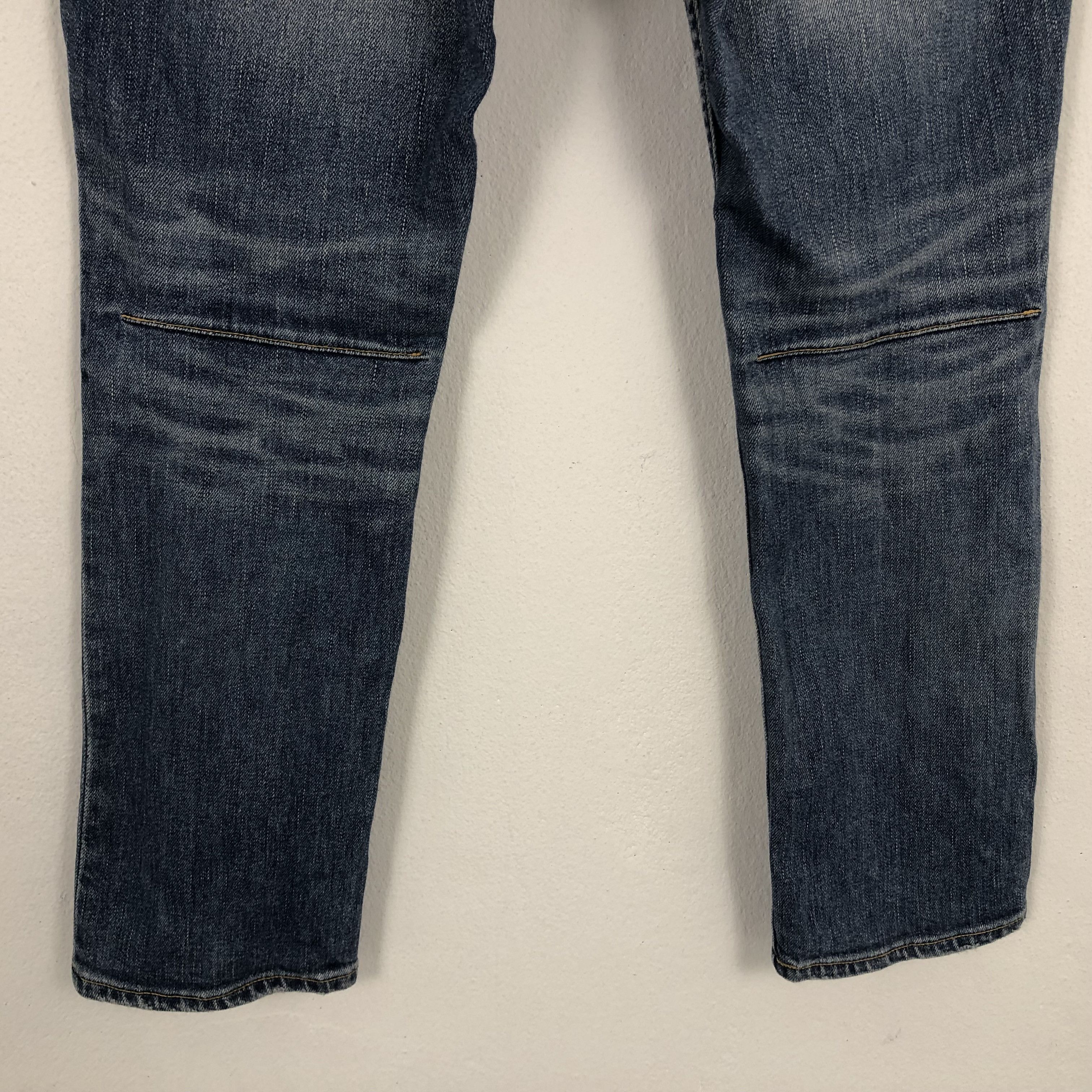 Number (N)ine Vintage Number Nine Custom Big Logo Distressted Denim Size US 30 / EU 46 - 6 Thumbnail
