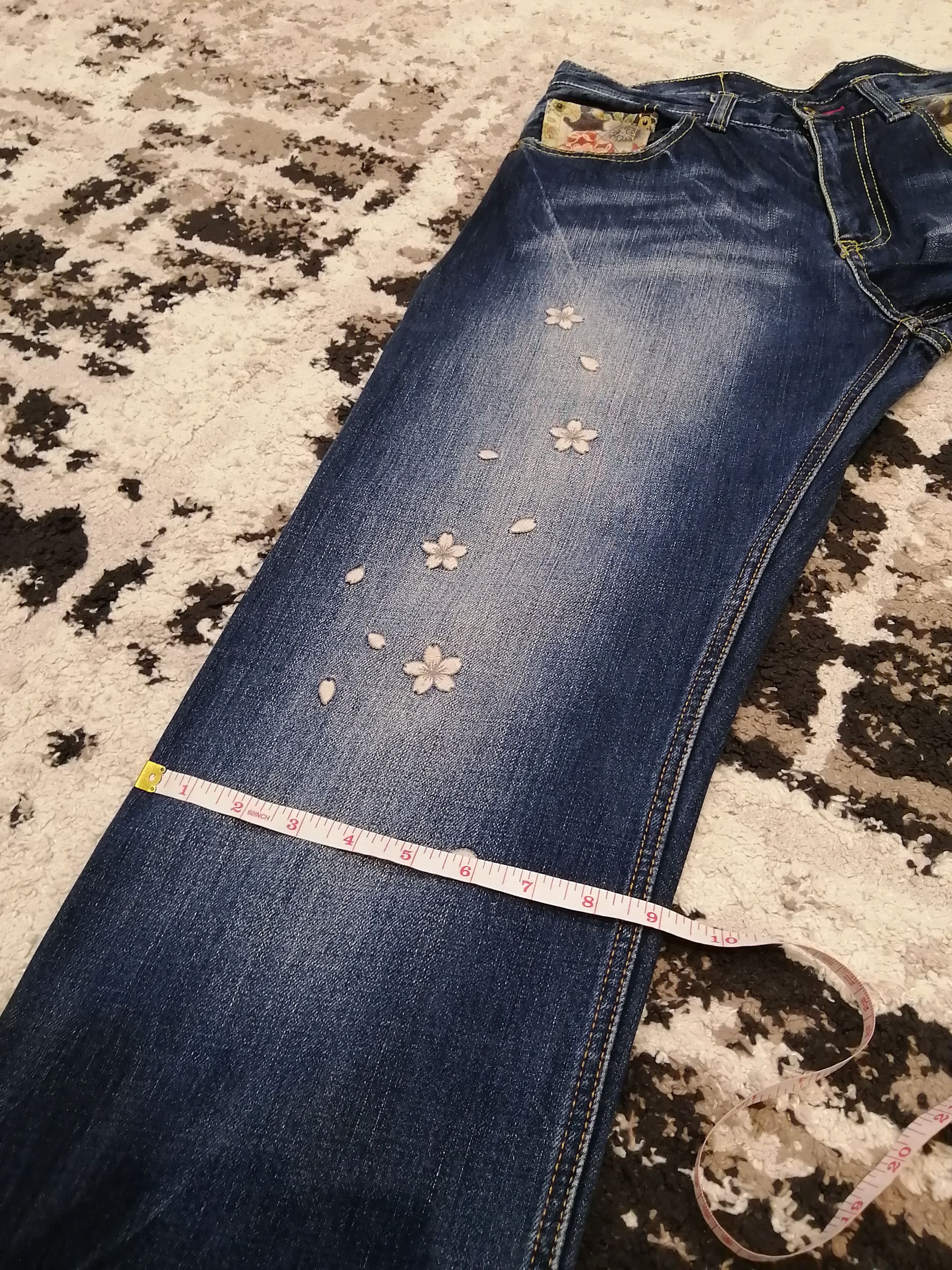 Eternal Vintage Eternal Japan Dragon Embroidery Jeans Size US 32 / EU 48 - 14 Thumbnail