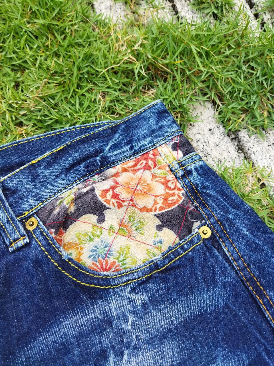 Eternal Vintage Eternal Japan Dragon Embroidery Jeans Size US 32 / EU 48 - 7 Thumbnail