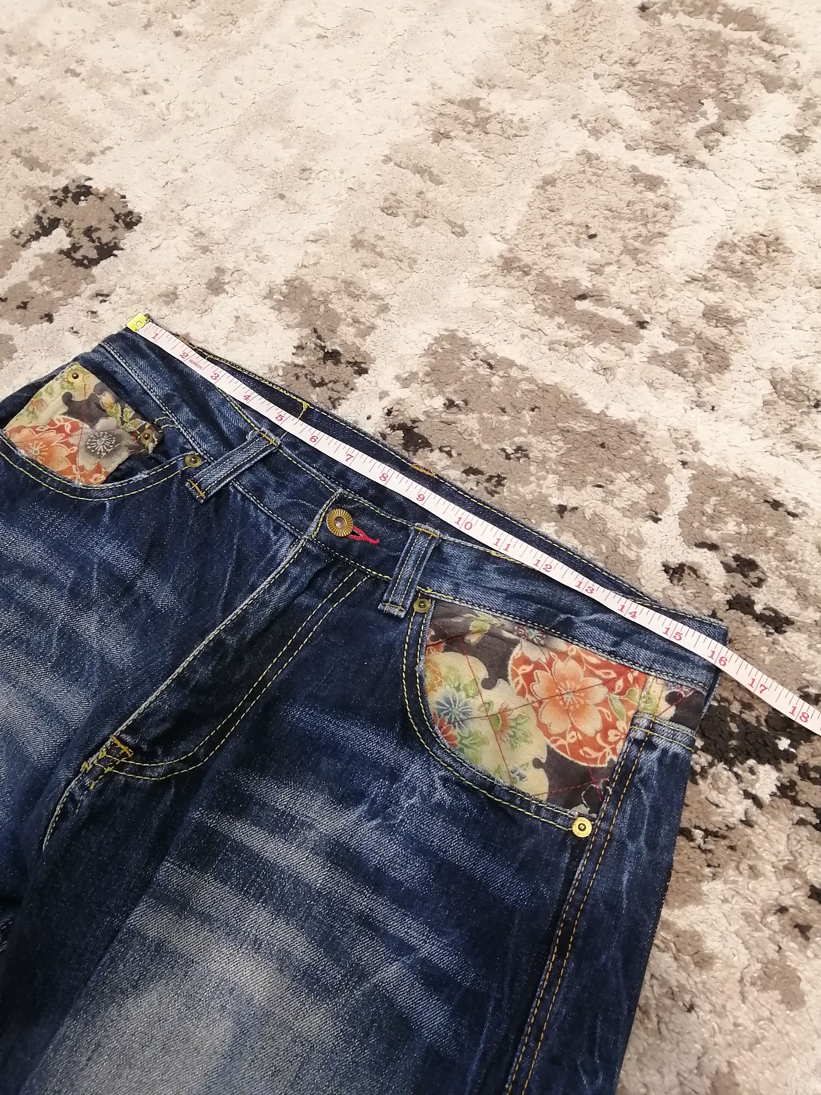 Eternal Vintage Eternal Japan Dragon Embroidery Jeans Size US 32 / EU 48 - 20 Thumbnail