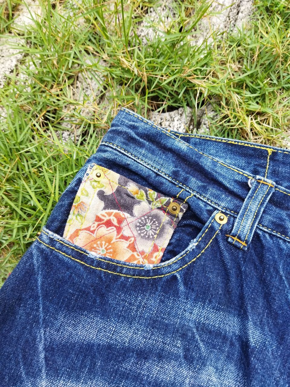 Eternal Vintage Eternal Japan Dragon Embroidery Jeans Size US 32 / EU 48 - 6 Thumbnail