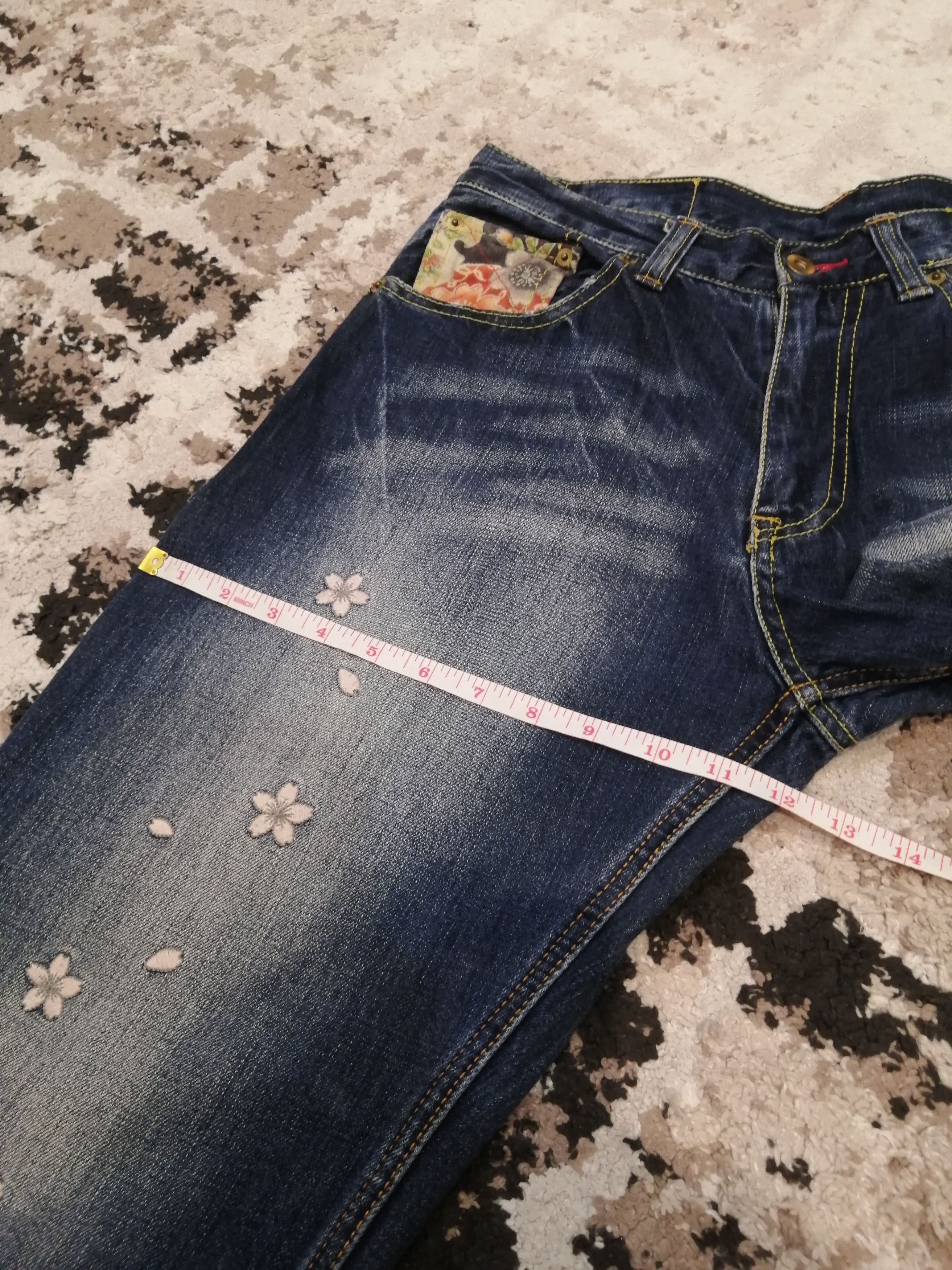 Eternal Vintage Eternal Japan Dragon Embroidery Jeans Size US 32 / EU 48 - 15 Thumbnail