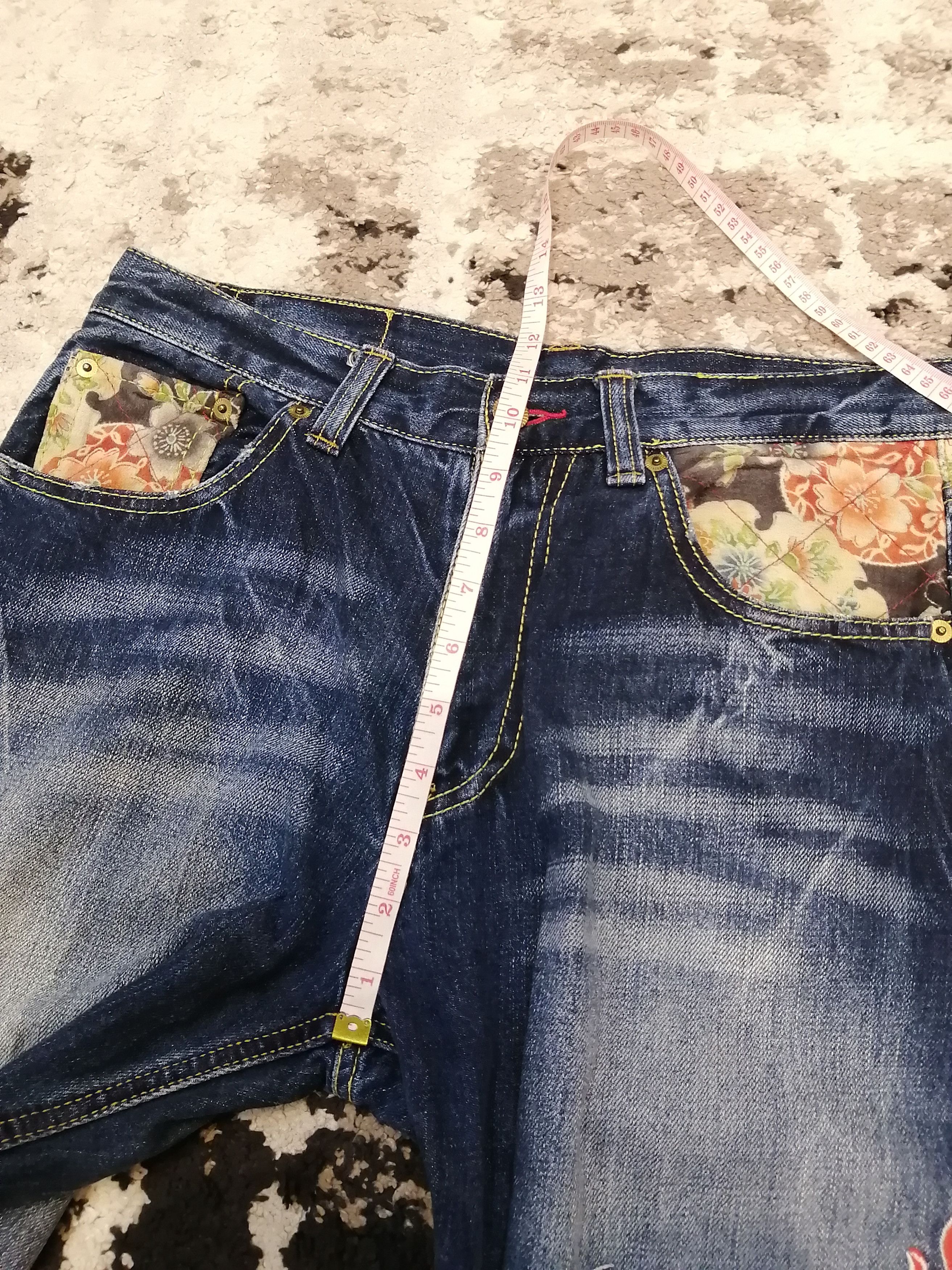 Eternal Vintage Eternal Japan Dragon Embroidery Jeans Size US 32 / EU 48 - 19 Thumbnail