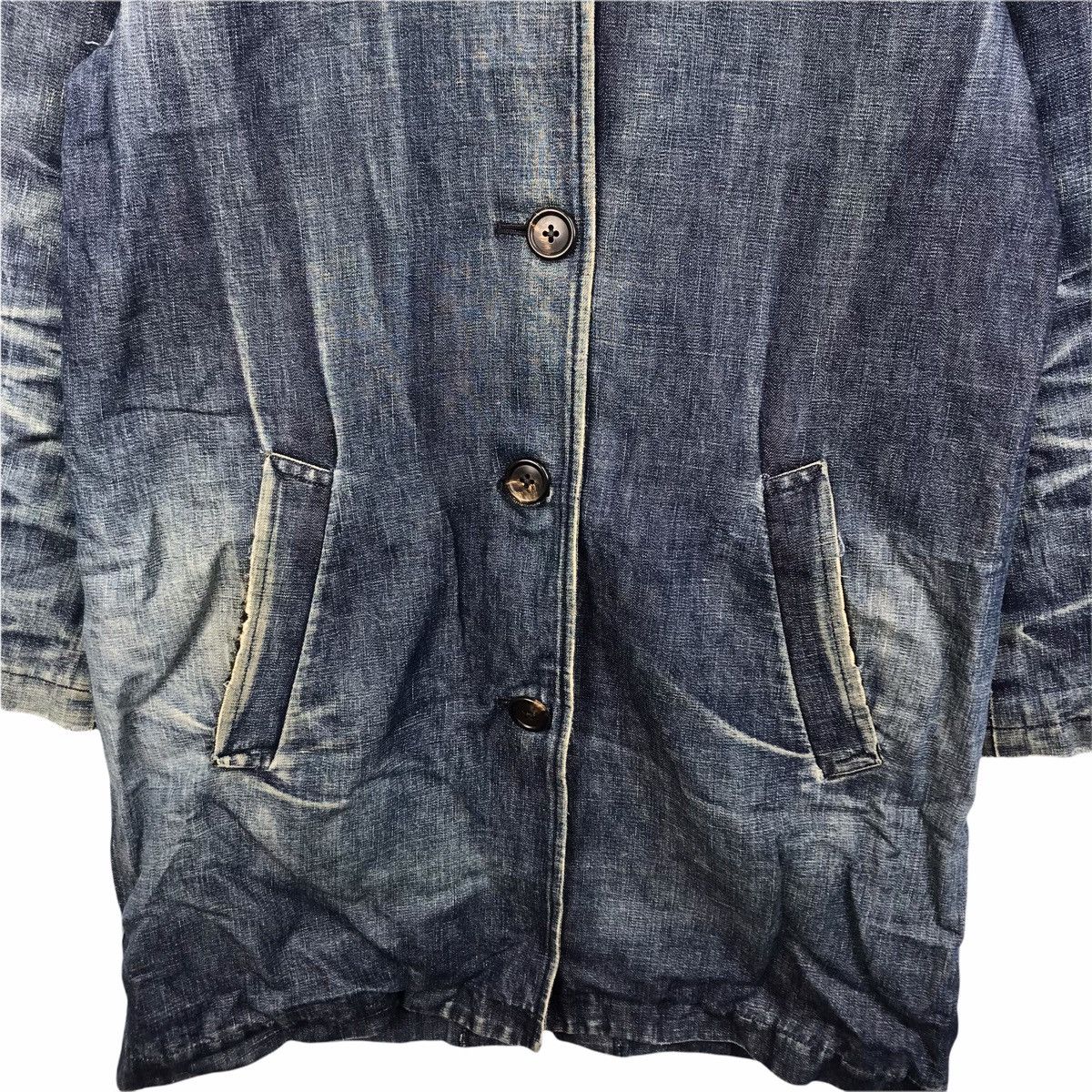 Kate Spade KATE SPADE New York US Designer Long Jeans Jacket Size S / US 4 / IT 40 - 6 Thumbnail