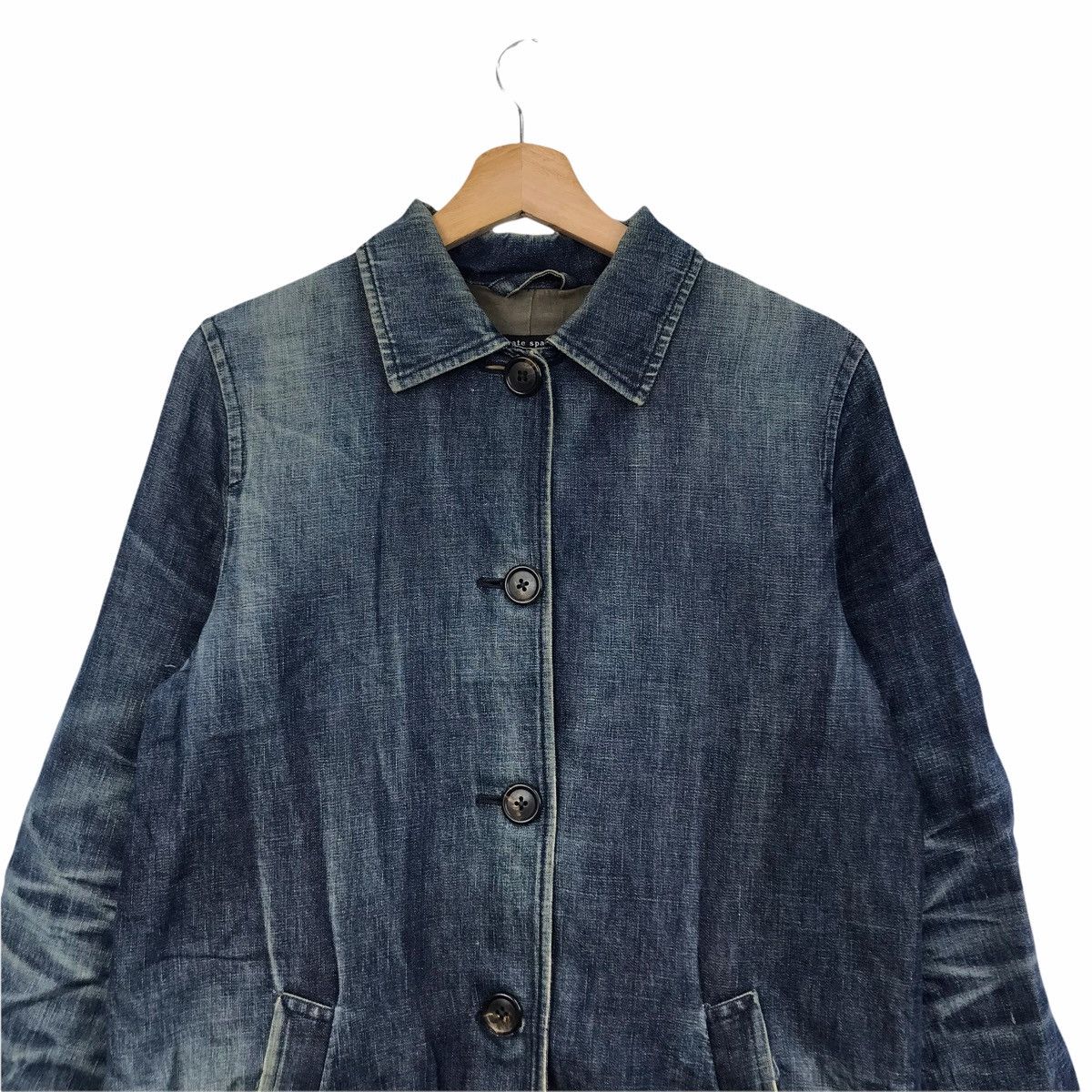 Kate Spade KATE SPADE New York US Designer Long Jeans Jacket Size S / US 4 / IT 40 - 3 Thumbnail